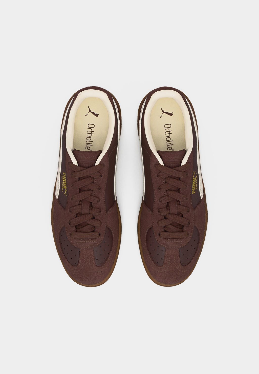 PALERMO CLUB HOUSE UNISEX - Baskets - chocolat/blanc chaud