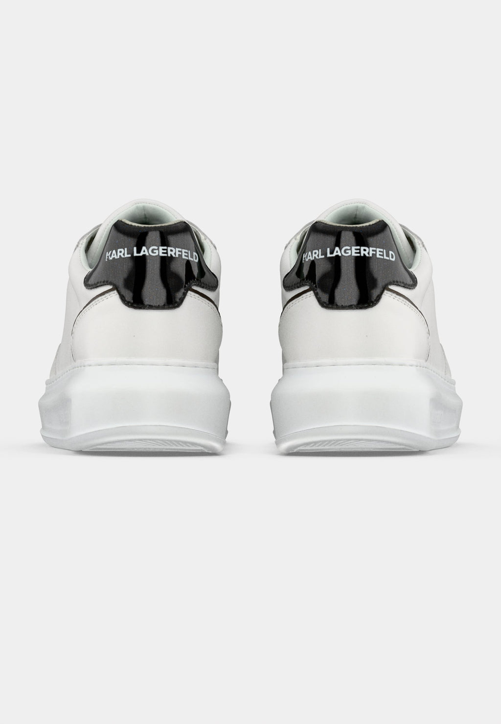 KAPRI U FRONT LACE - Trainers - white/silver-coloured