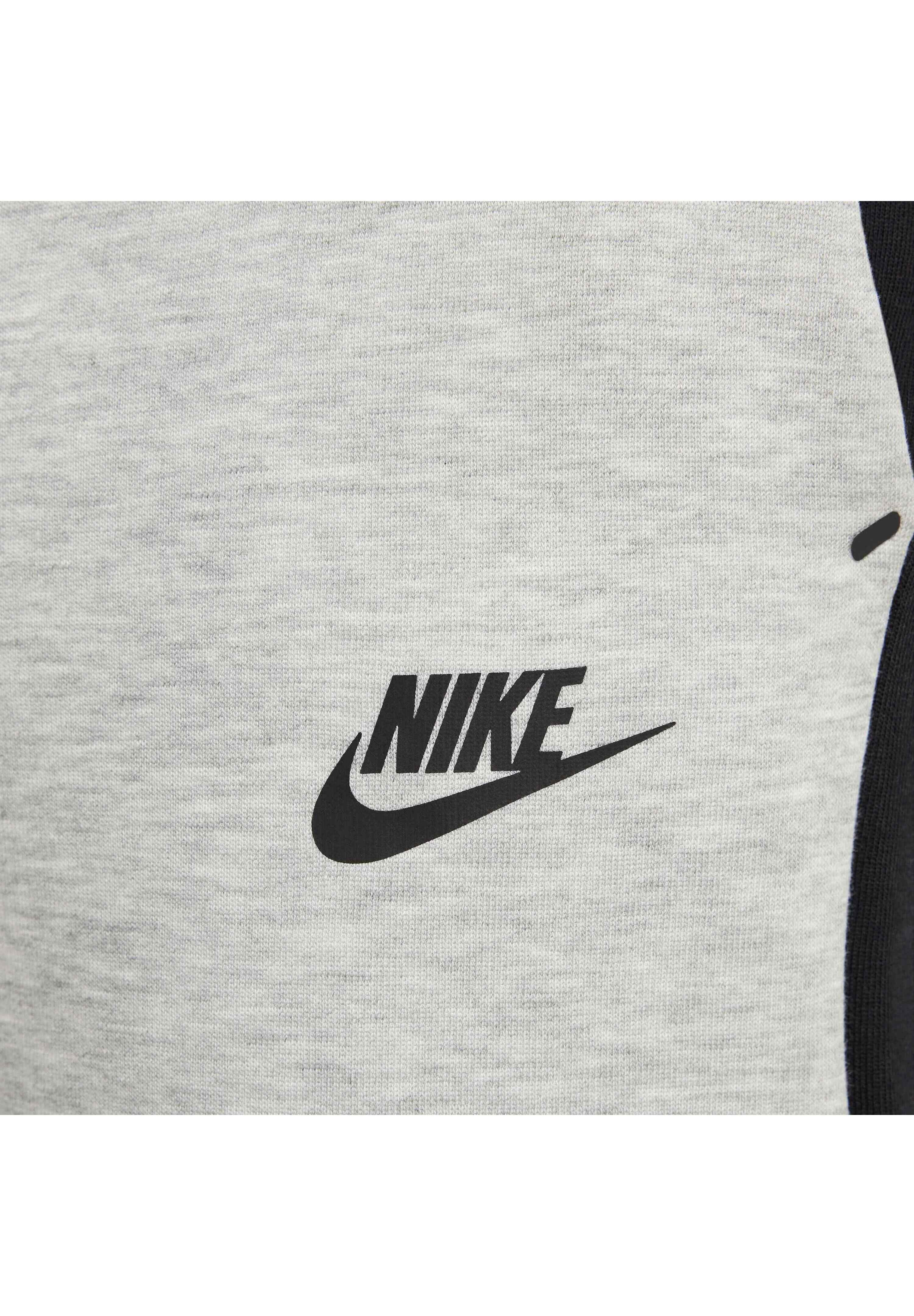 M NK TCH FLC JGGR - Bas de jogging - black dark grey heather black