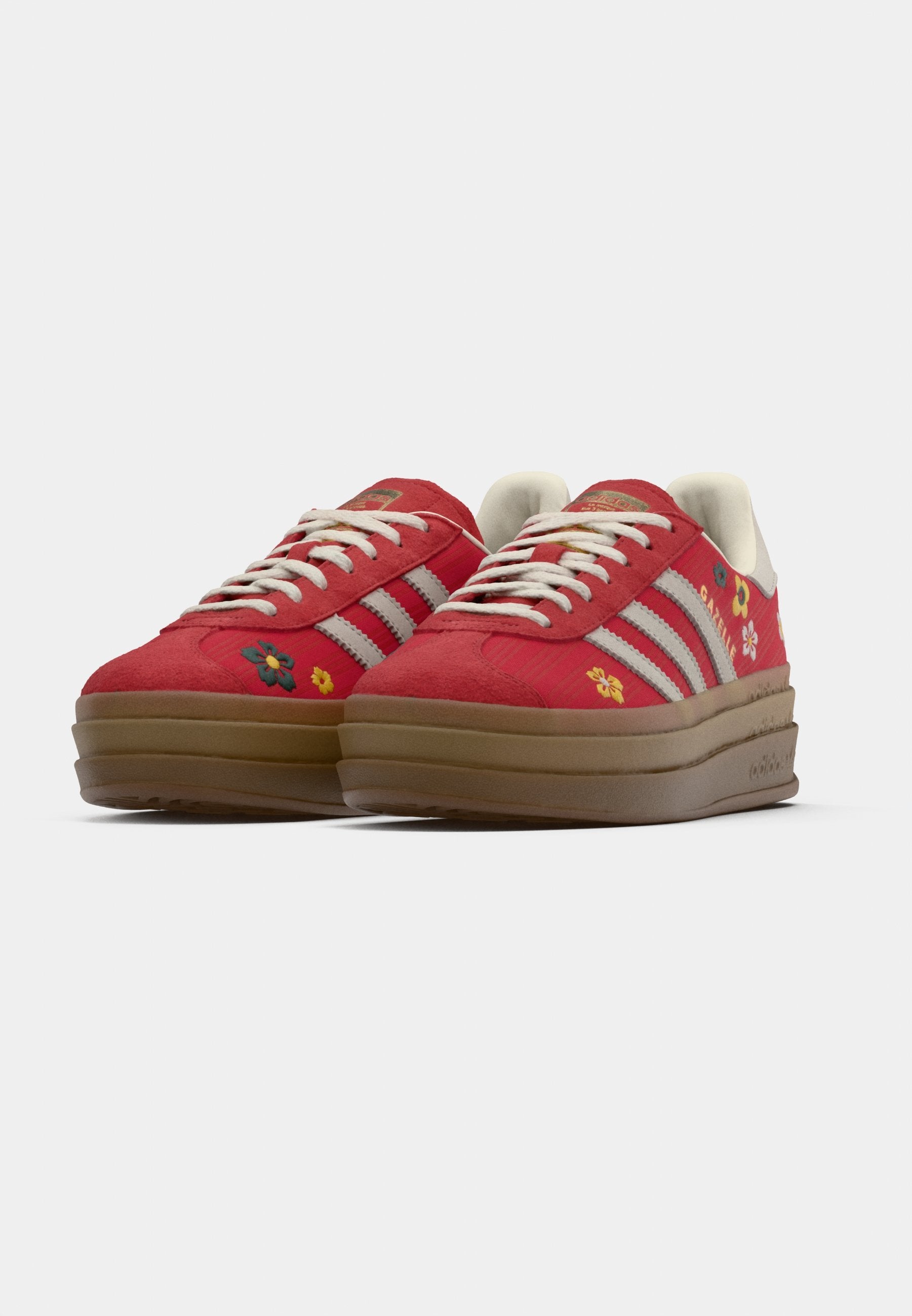 GAZELLE BOLD W X LIBERTY - Trainers - better scarlet/off white/eqt yellow