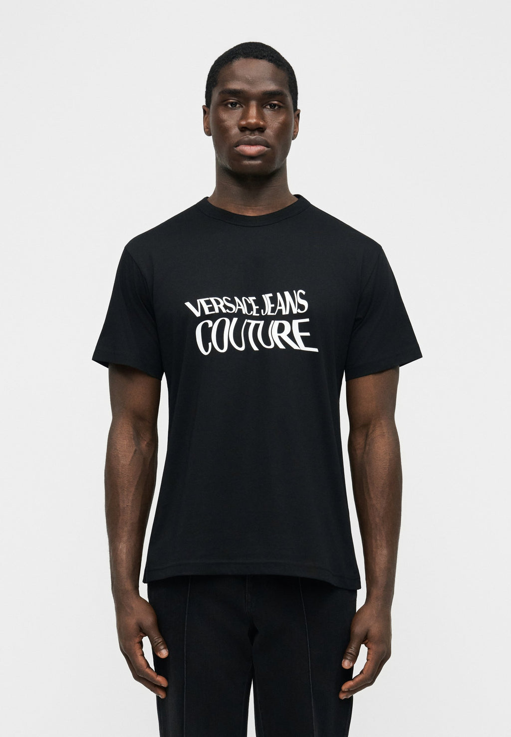 LOGO LIQUIFY - Print T-shirt - black