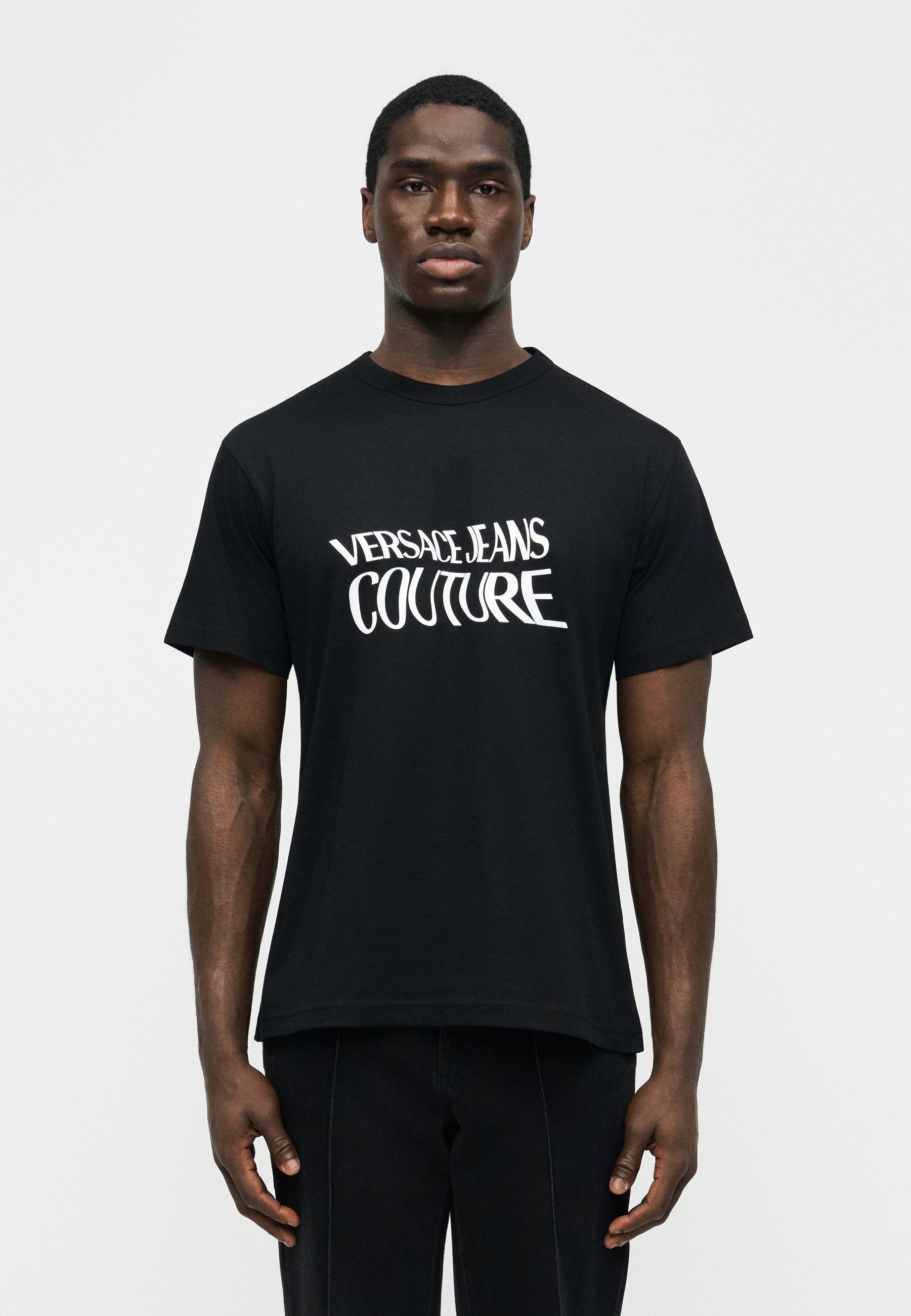 LOGO LIQUIFY - Print T-shirt - black