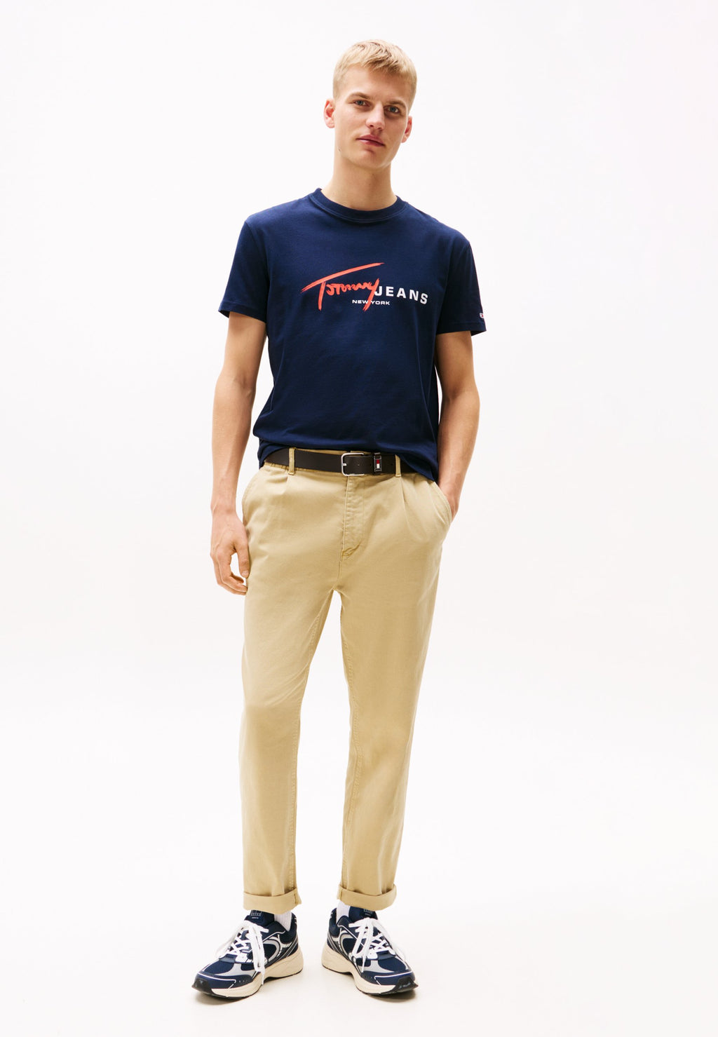 DNA TEE - Print T-shirt - dark night navy