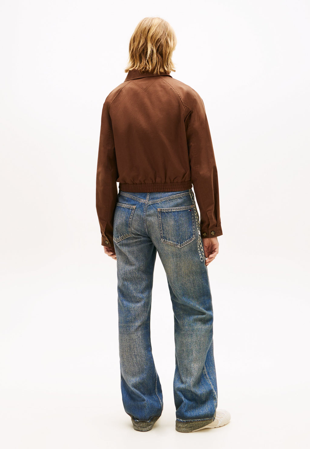 TOMMY BADGE WATER REPELLENT TWILL JACKET - Summer jacket - chicory roast