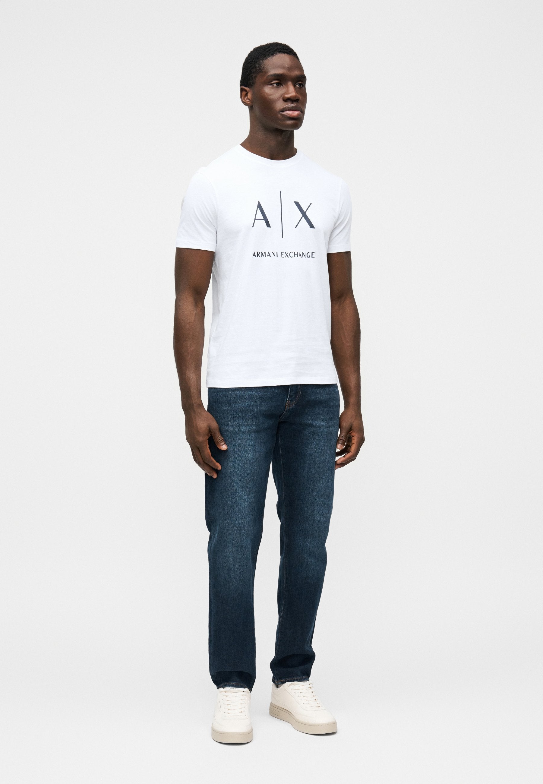 T-SHIRT SLIM FIT - Print T-shirt - white