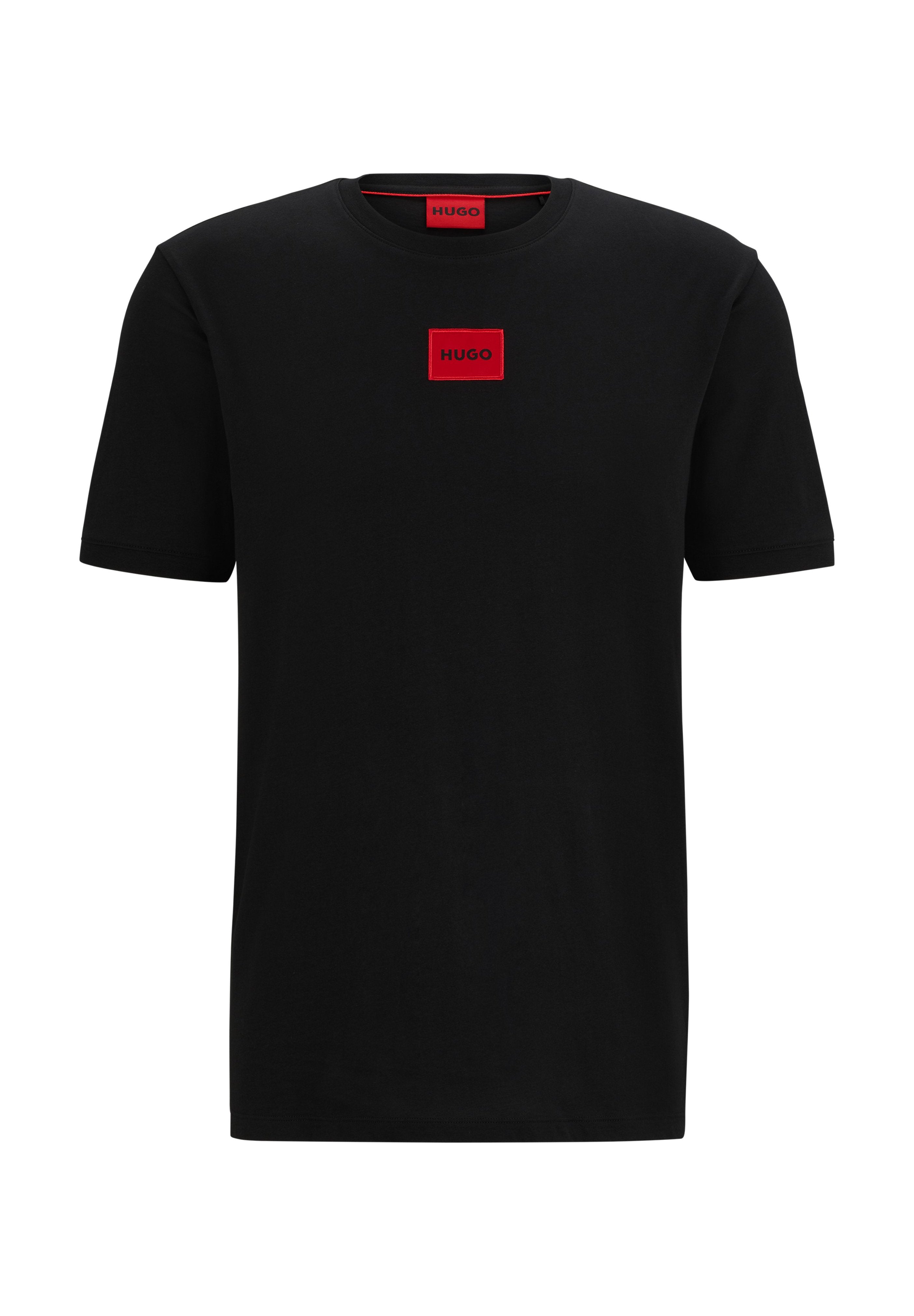 DIRAGOLINO - Basic T-shirt - black