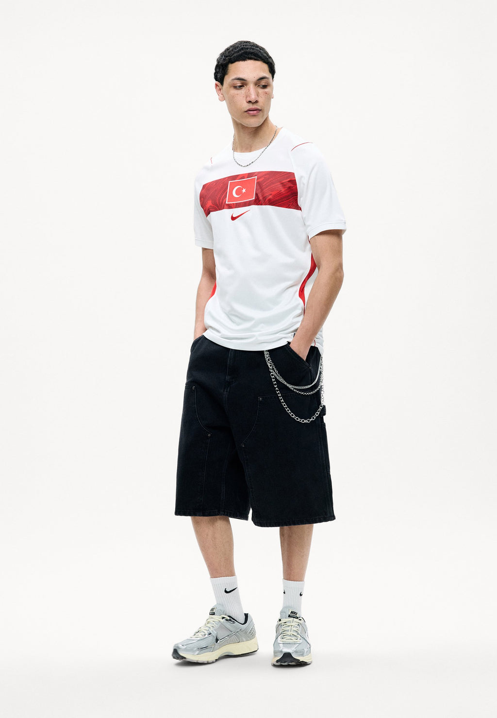TURKEY MENS - National team wear - white/sport red