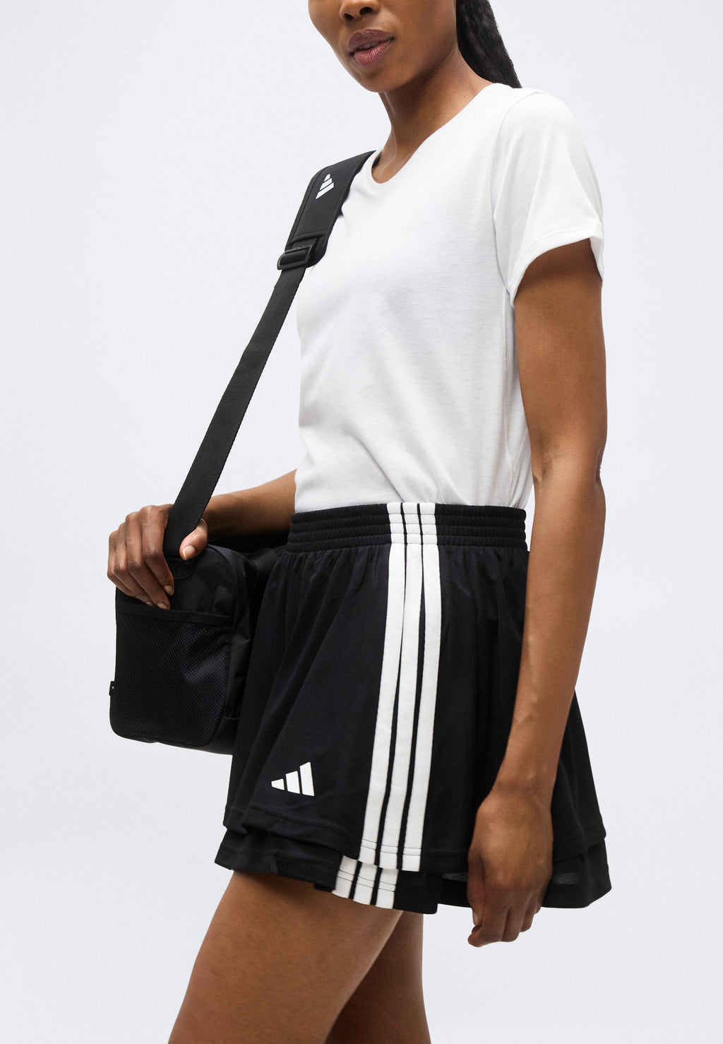 HOUSE OF TIRO SKIRT - Sports skirt - black/white