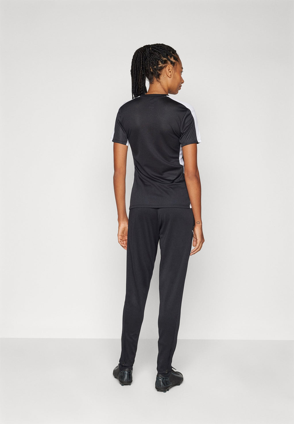 PANT - Tracksuit bottoms - black/white