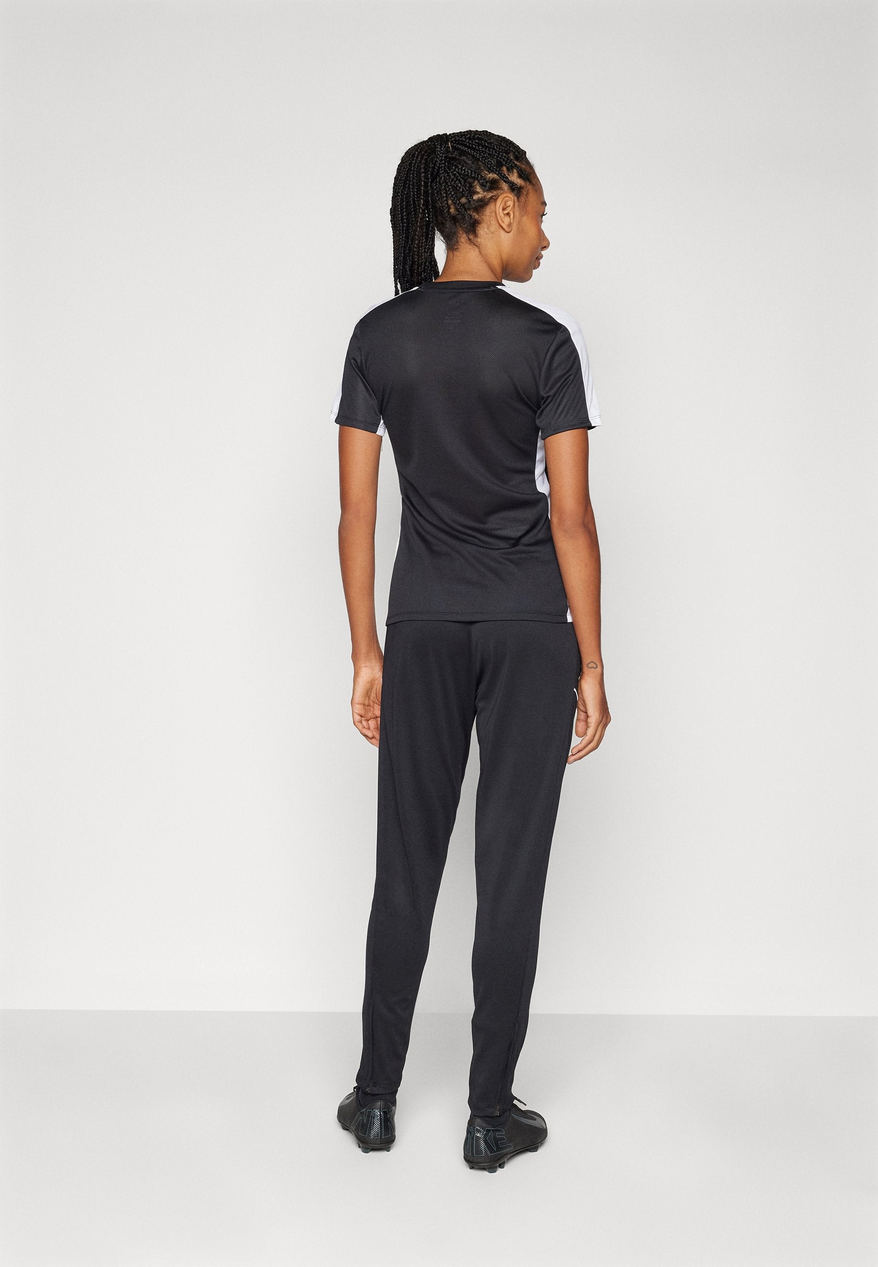 PANT - Tracksuit bottoms - black/white