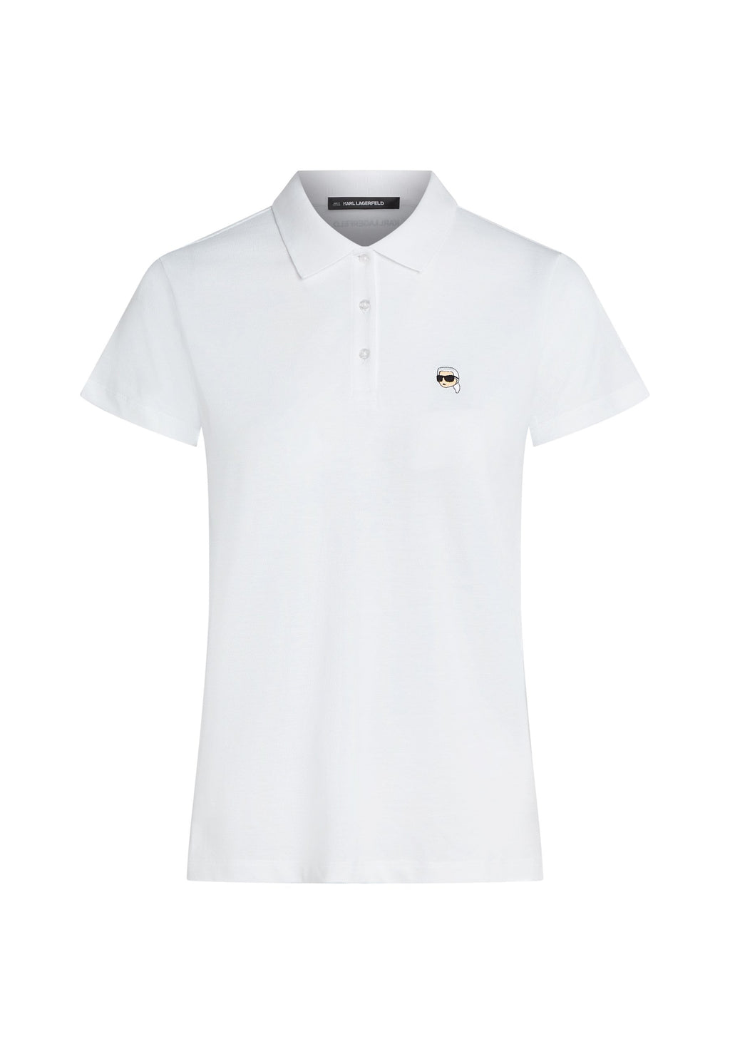 IKON PIQUE POLO - Polo shirt - white