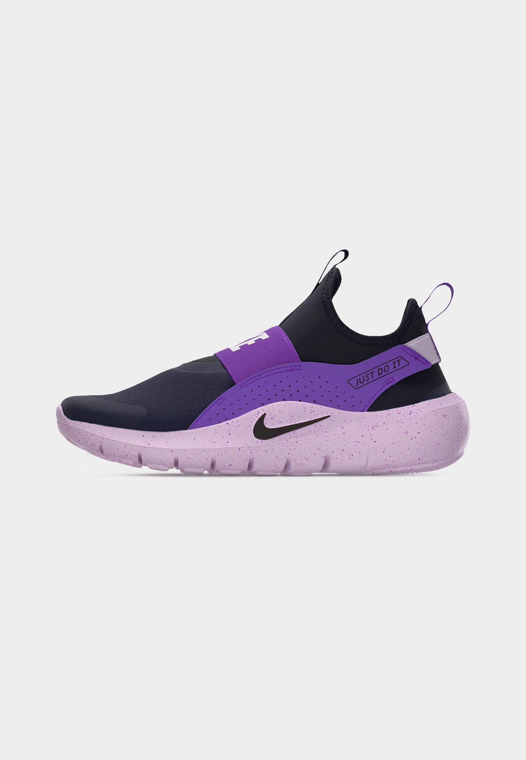 FLEX RUNNER UNISEX - Road running shoes - blackened blue/black/bright violet/bleached lilac