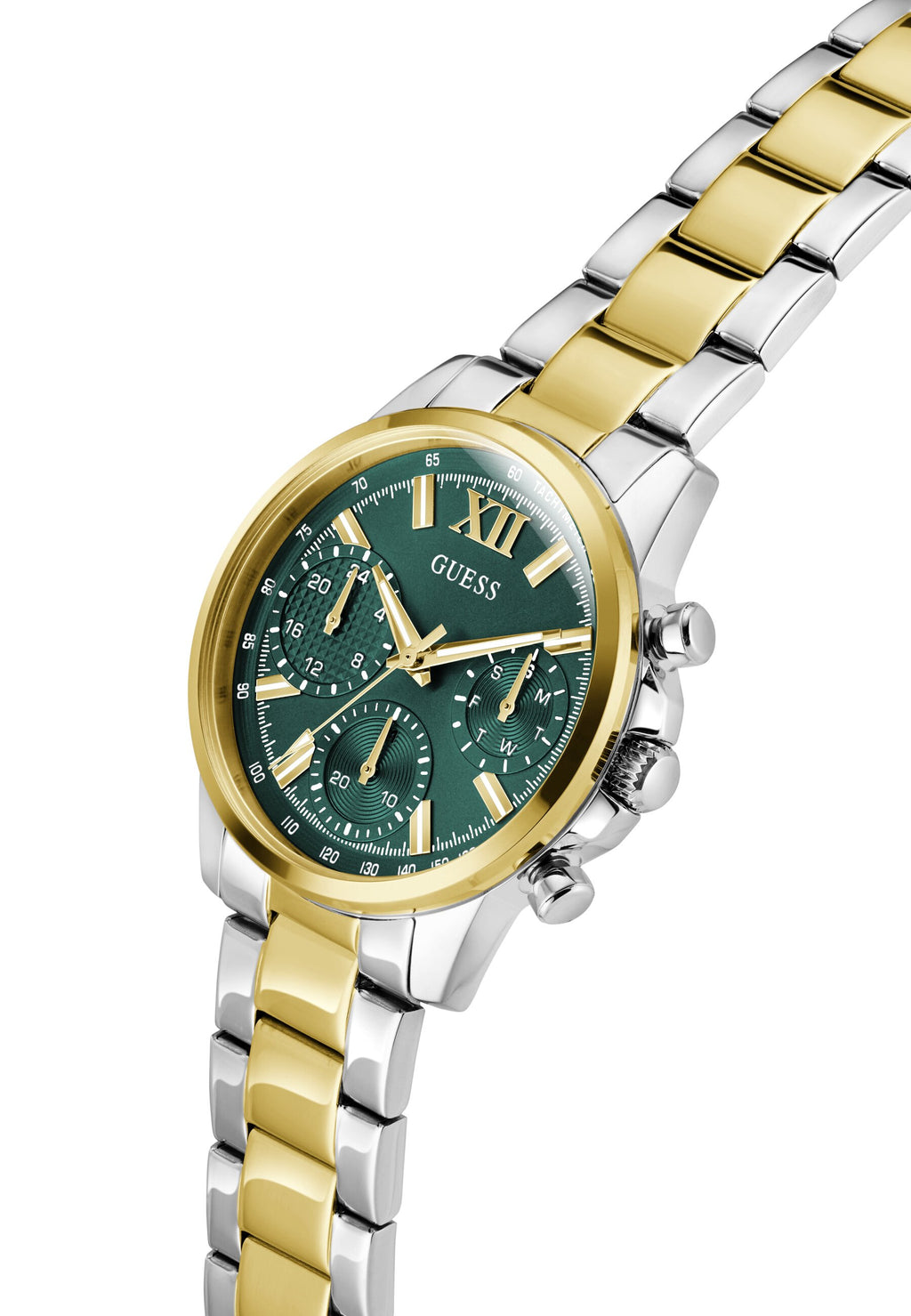 BAILEY - Chronograph watch - silver and green
