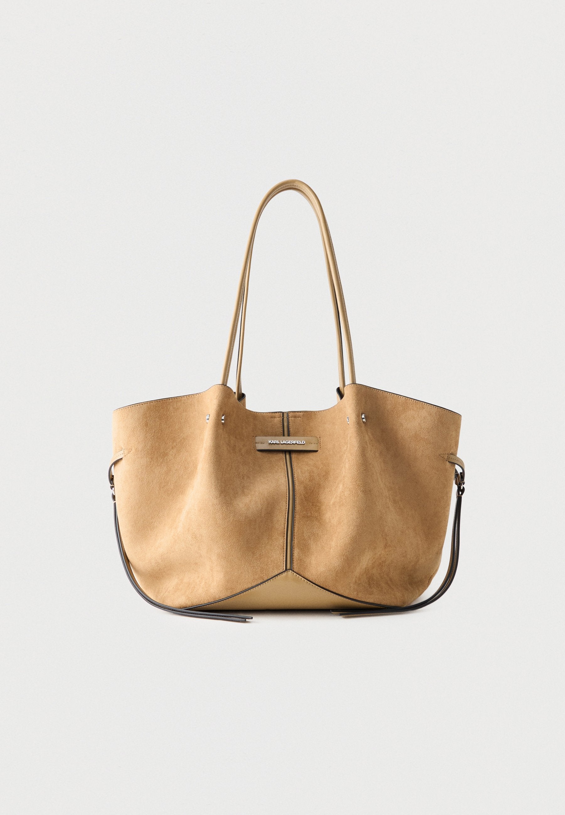 EXCLUSIVE PIERCED TOTE - Tote bag - dijon