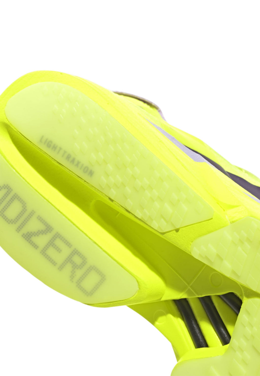 ADIZERO ADIOS PRO 4 - أحذية جري على الطرق - أصفر شمسي/أورورا برقوق/برقوق بودرة