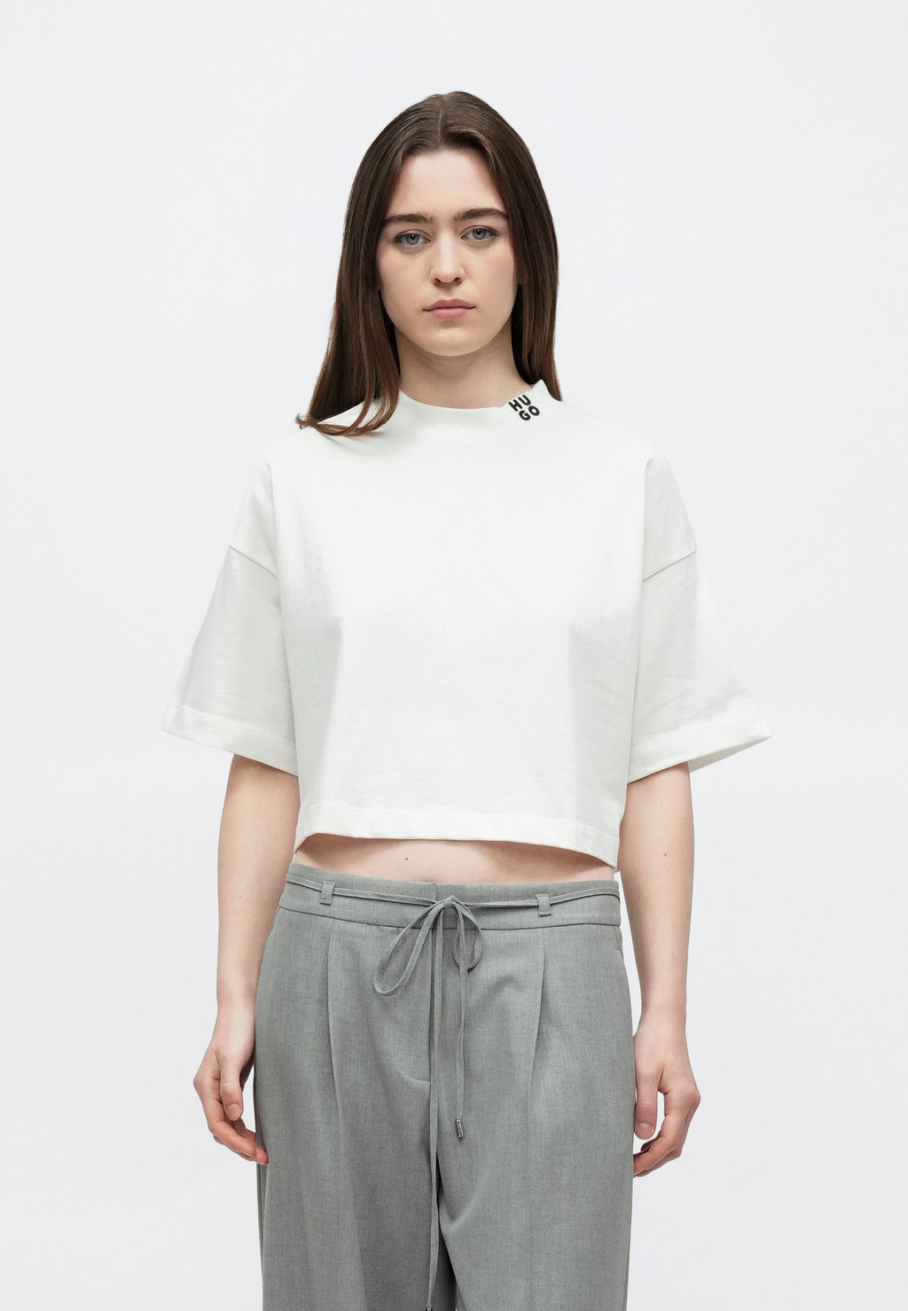 DAMELODY - Basic T-shirt - white