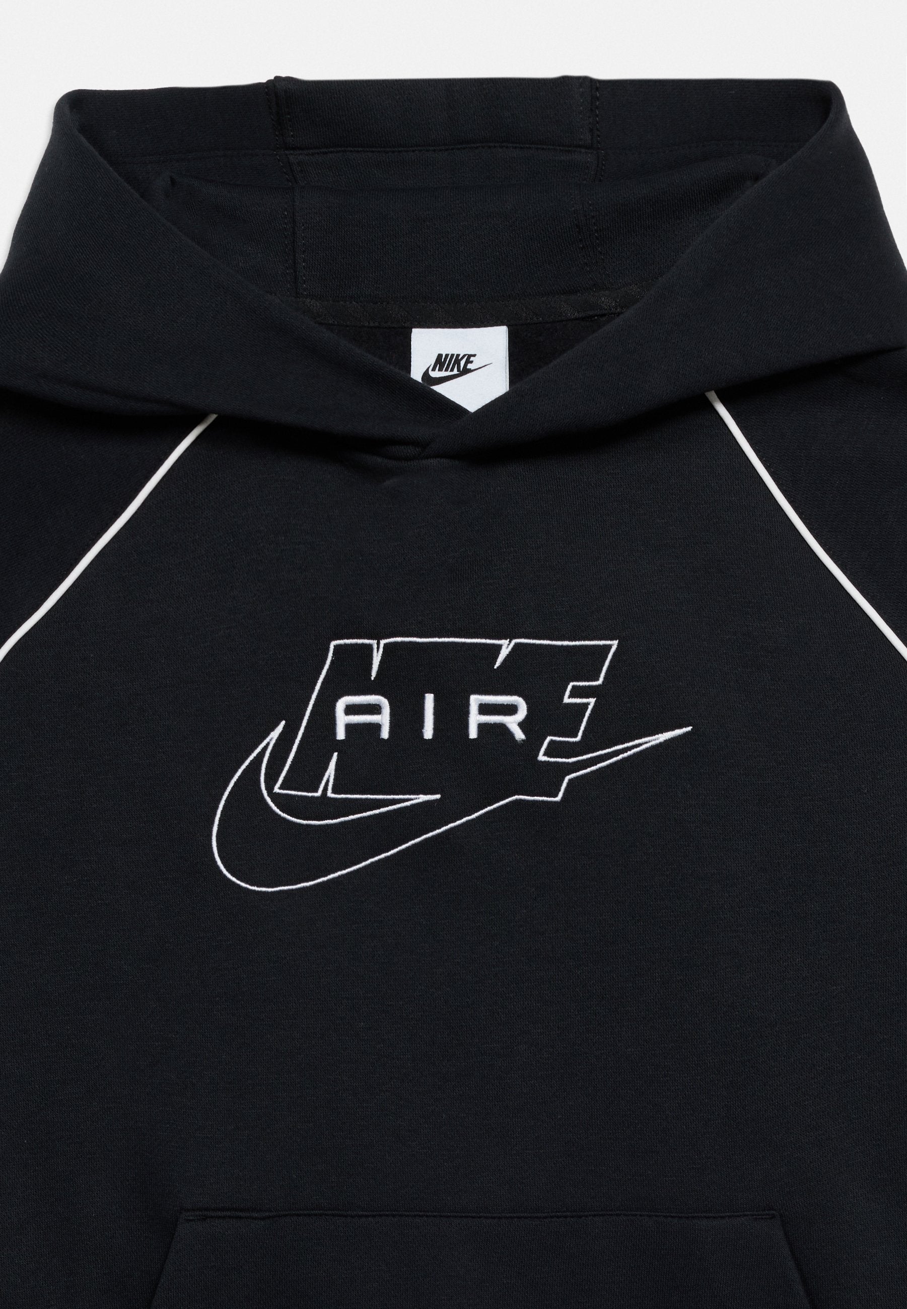 HOODIE UNISEX - Hoodie - black/white