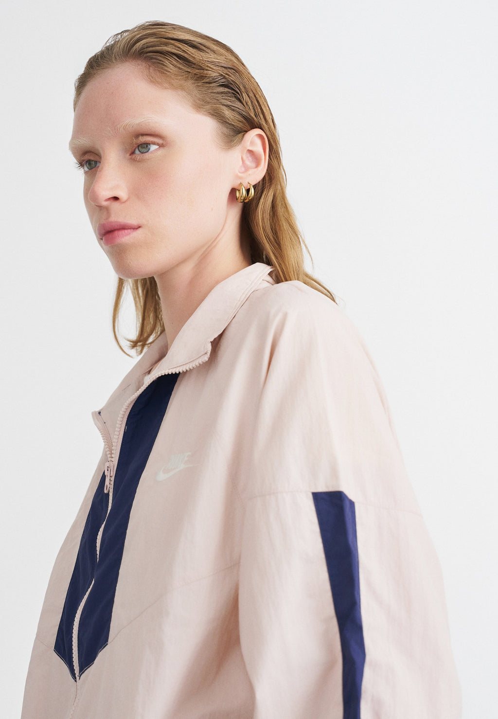 Summer jacket - silt red/midnight navy/sail
