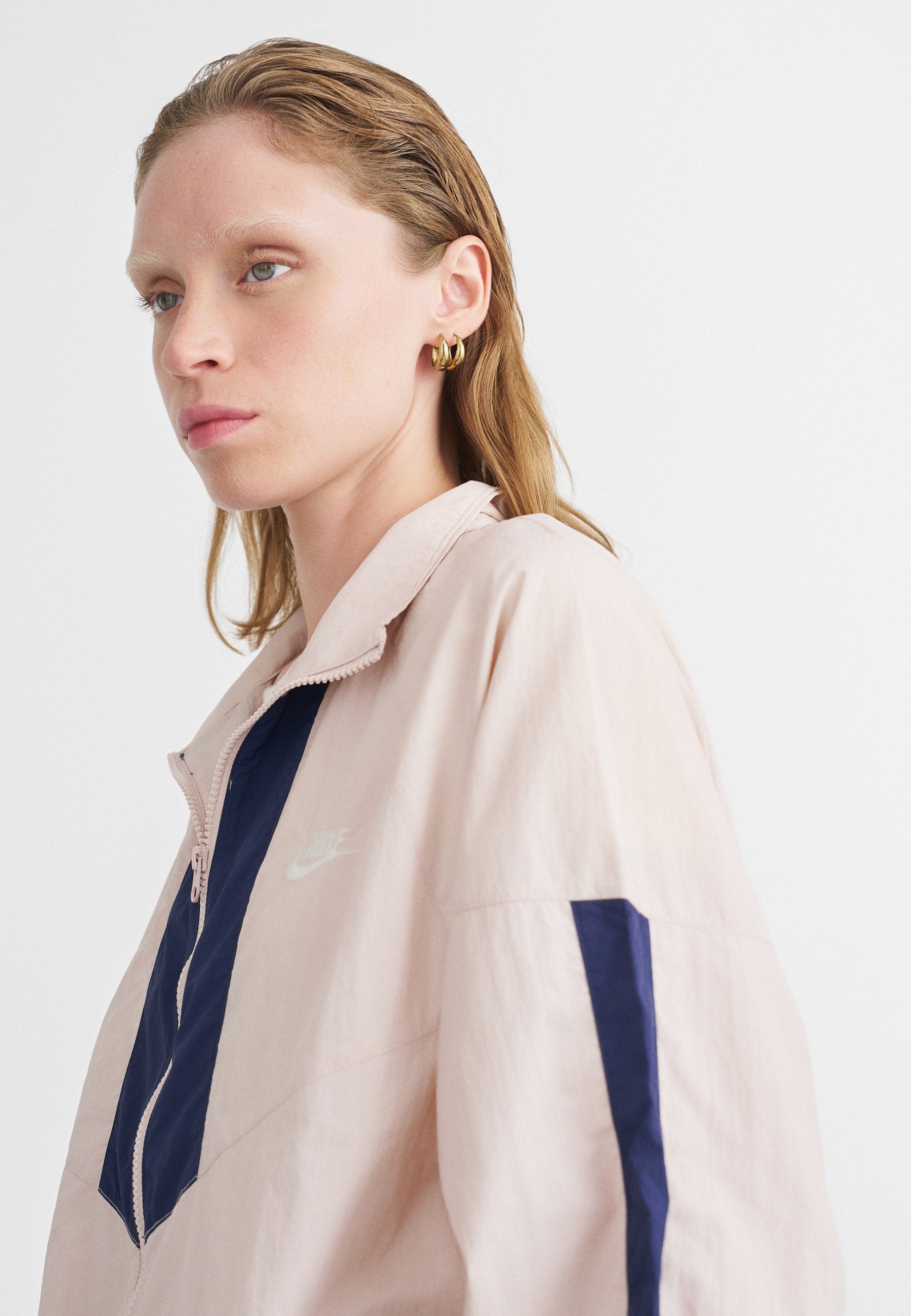 Summer jacket - silt red/midnight navy/sail