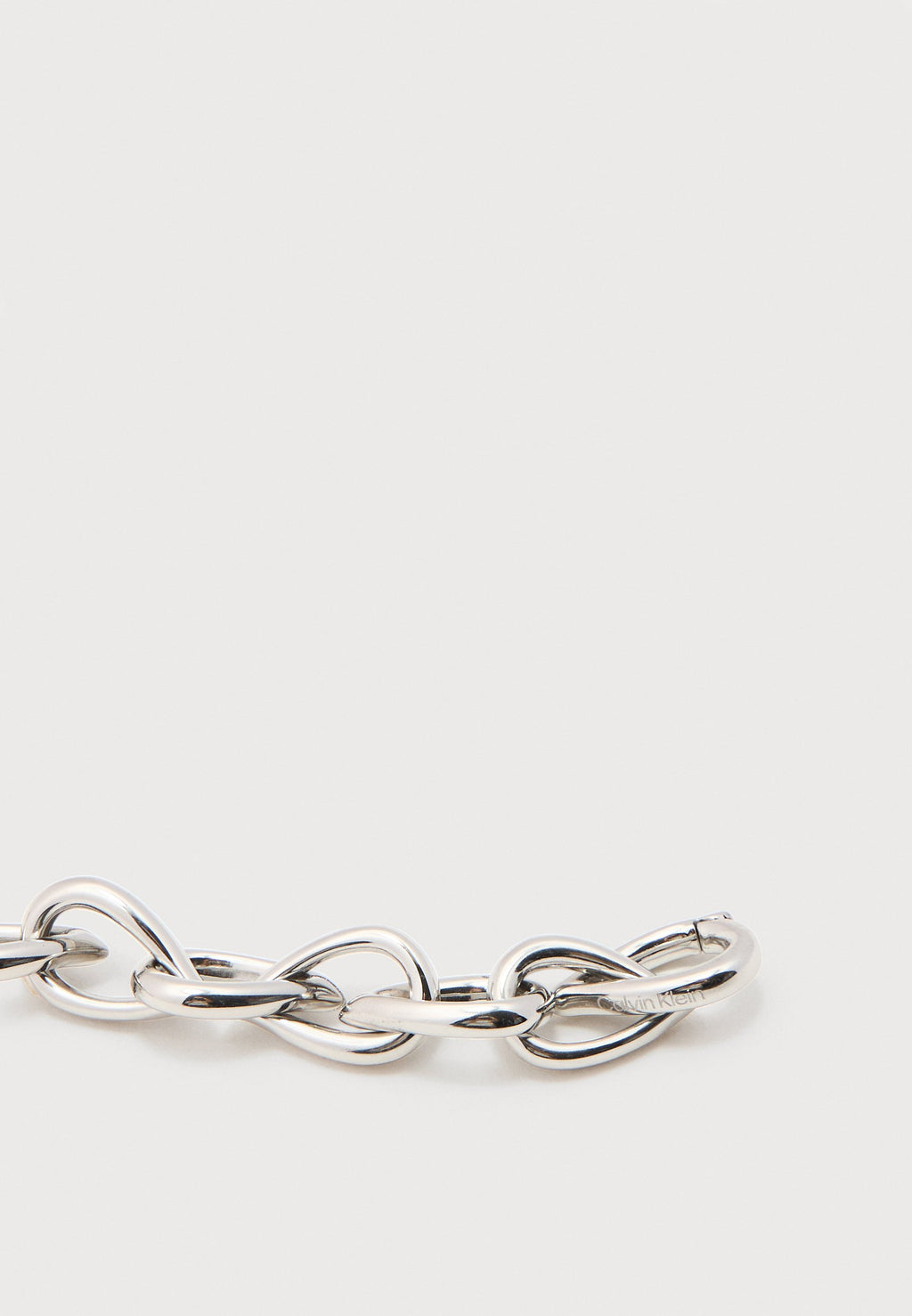 SCULPTURED DROPES - Bracelet - silver-coloured