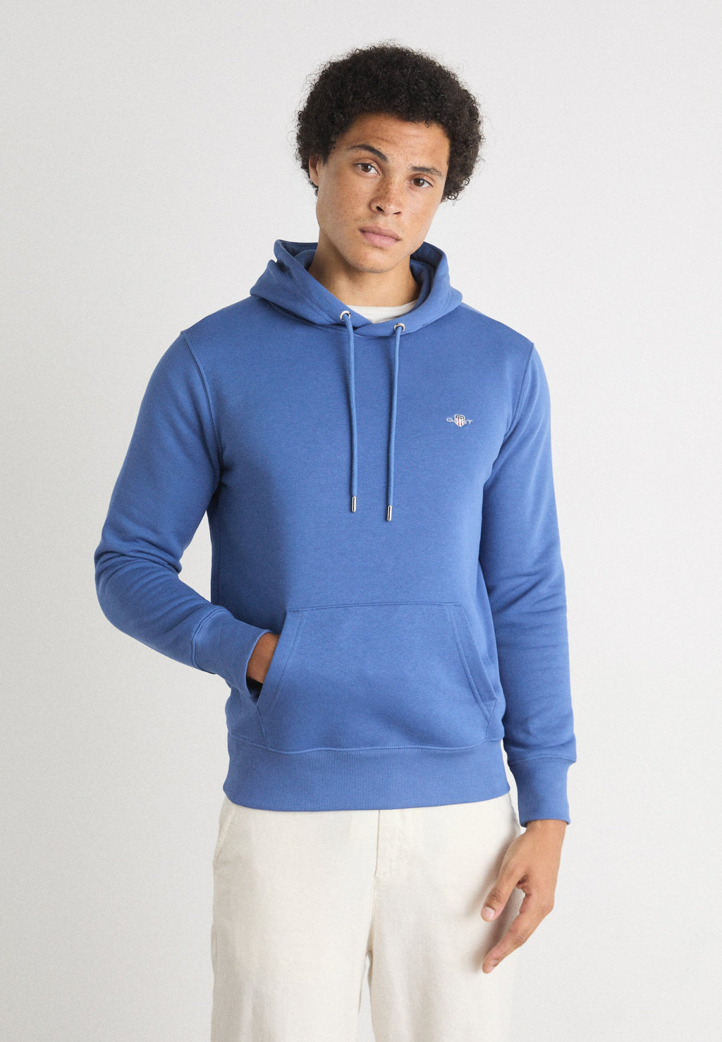 Kapüşonlu sweatshirt - nostaljik mavi