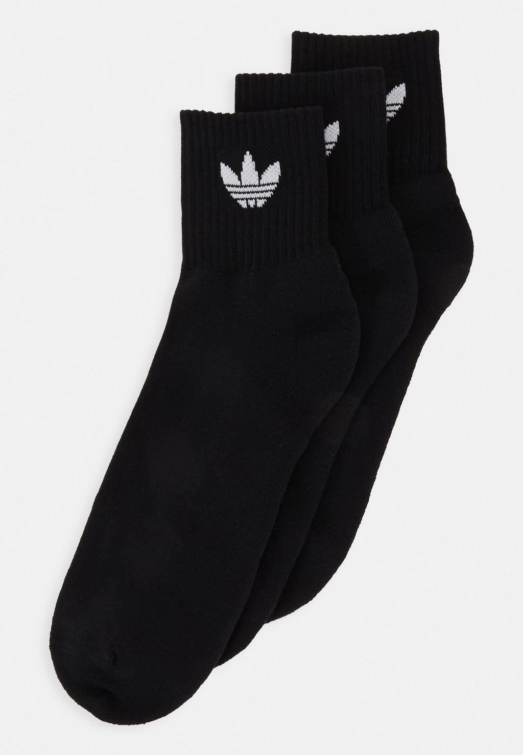 1/4 3PACK - Socks - black