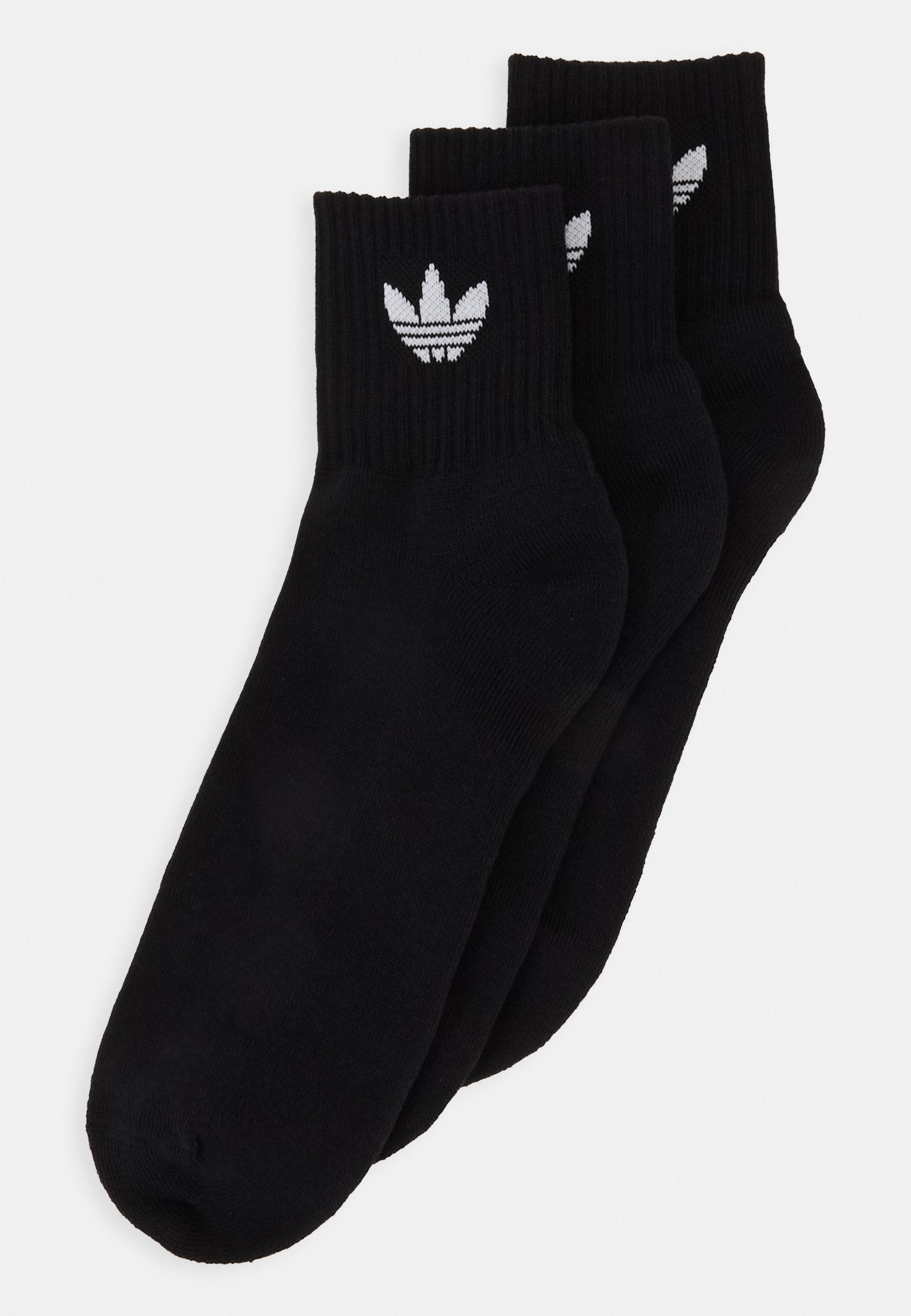 1/4 3PACK - Socks - black
