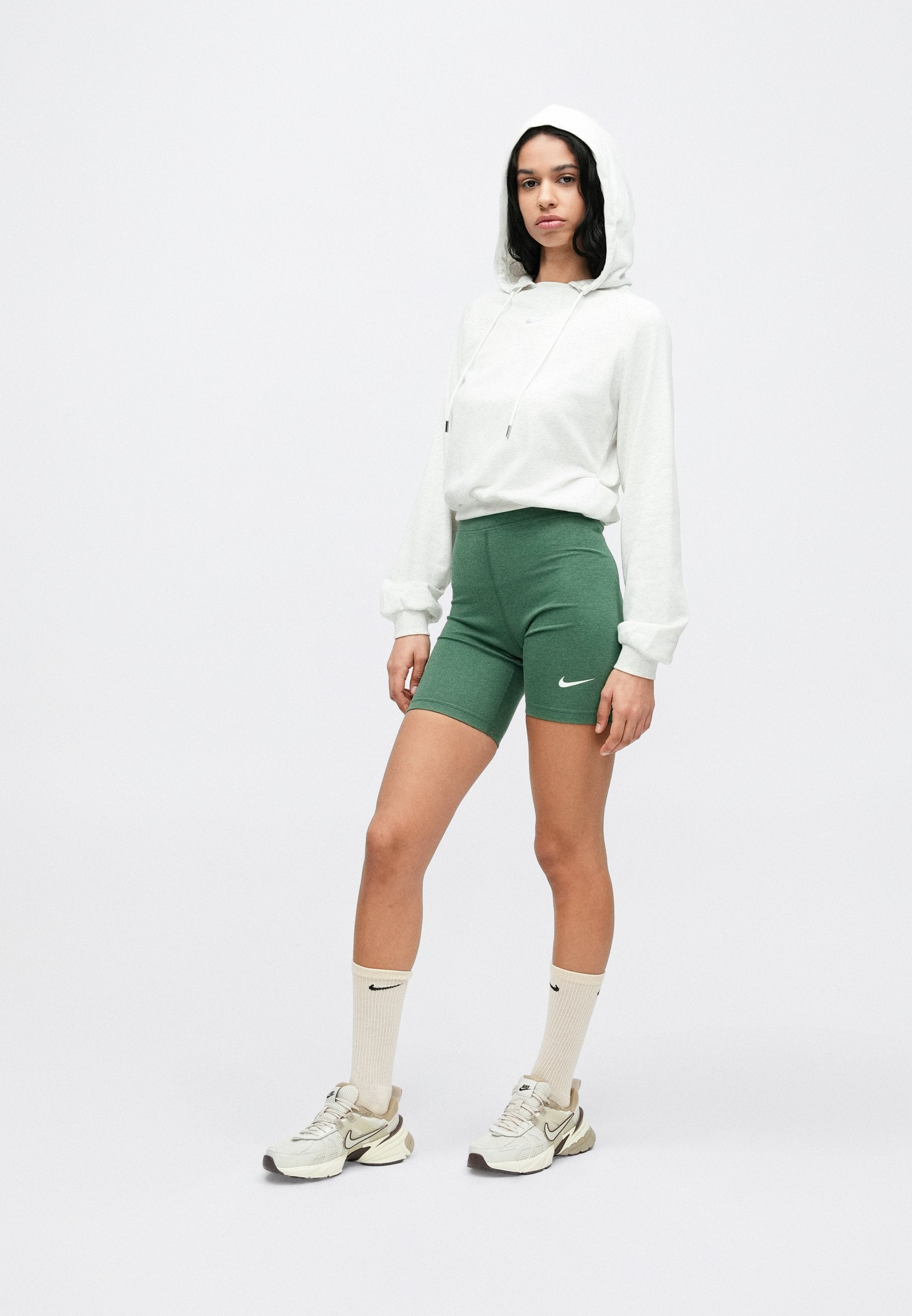 CHILL HOODY - Sweat à capuche - bruyère bouleau/blanc/noir