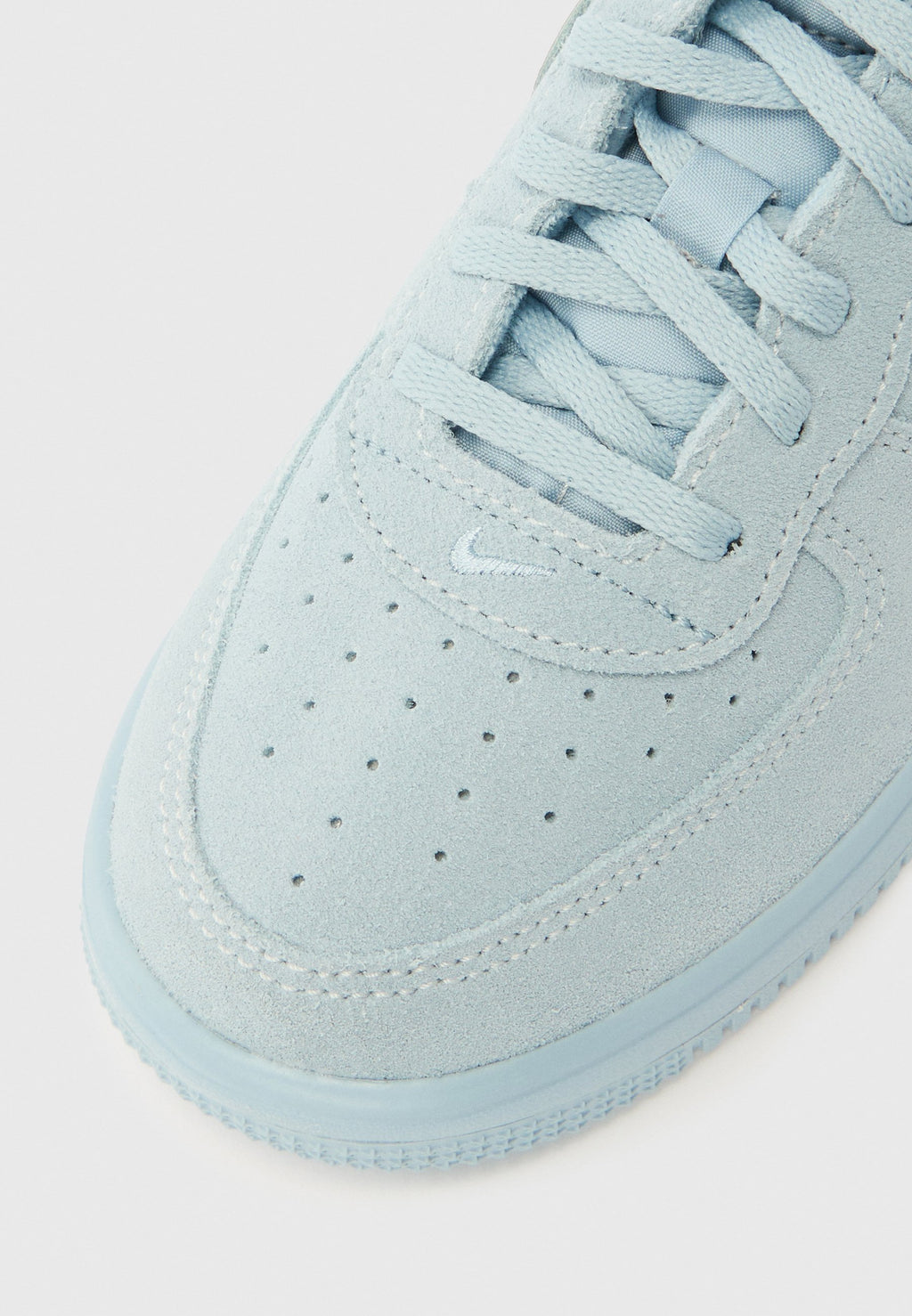 FORCE 1 LOW UNISEX - Baskets basses - light armory blue/pure platinum