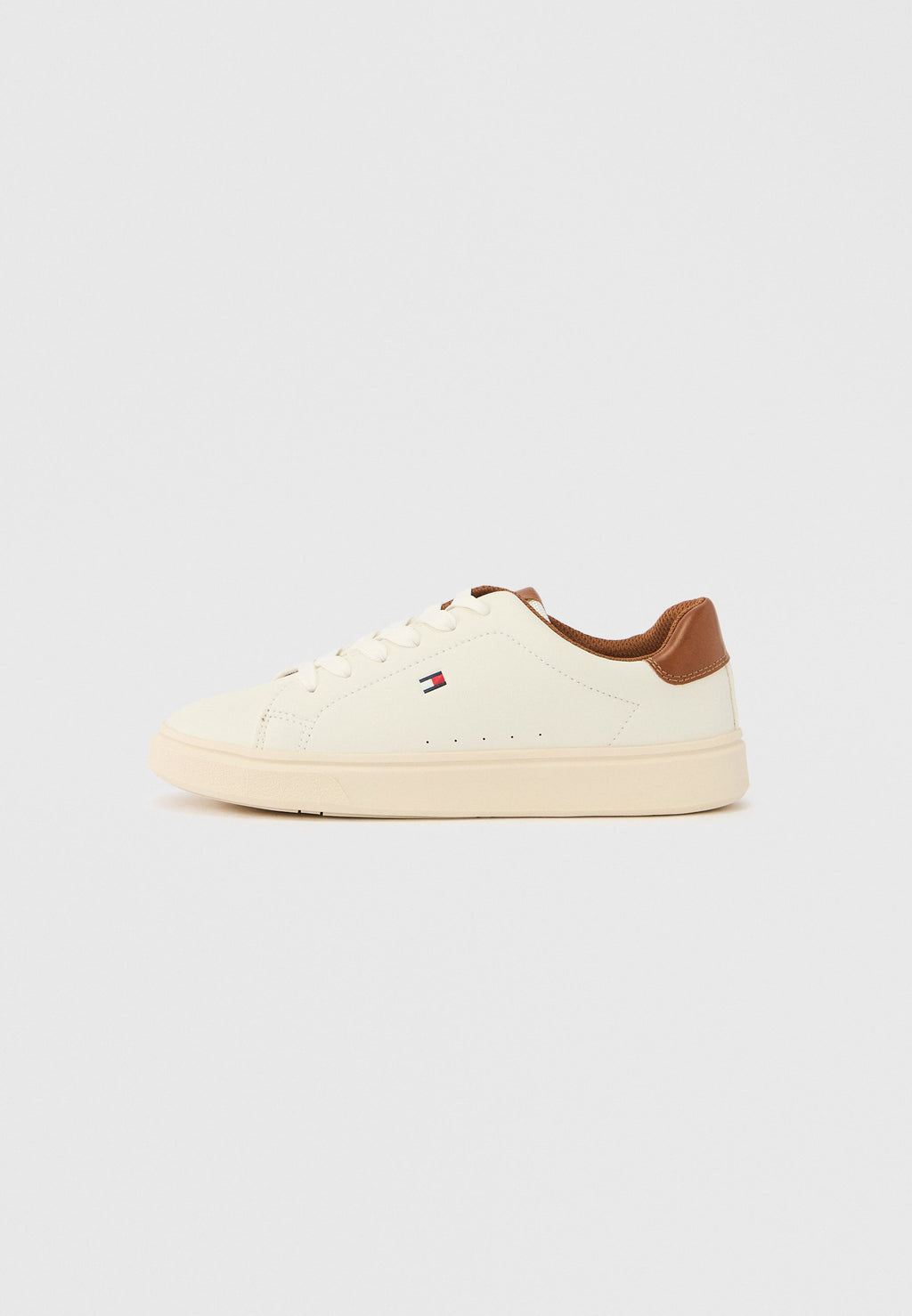 COOPER UNISEX - Trainers - off white/cognac