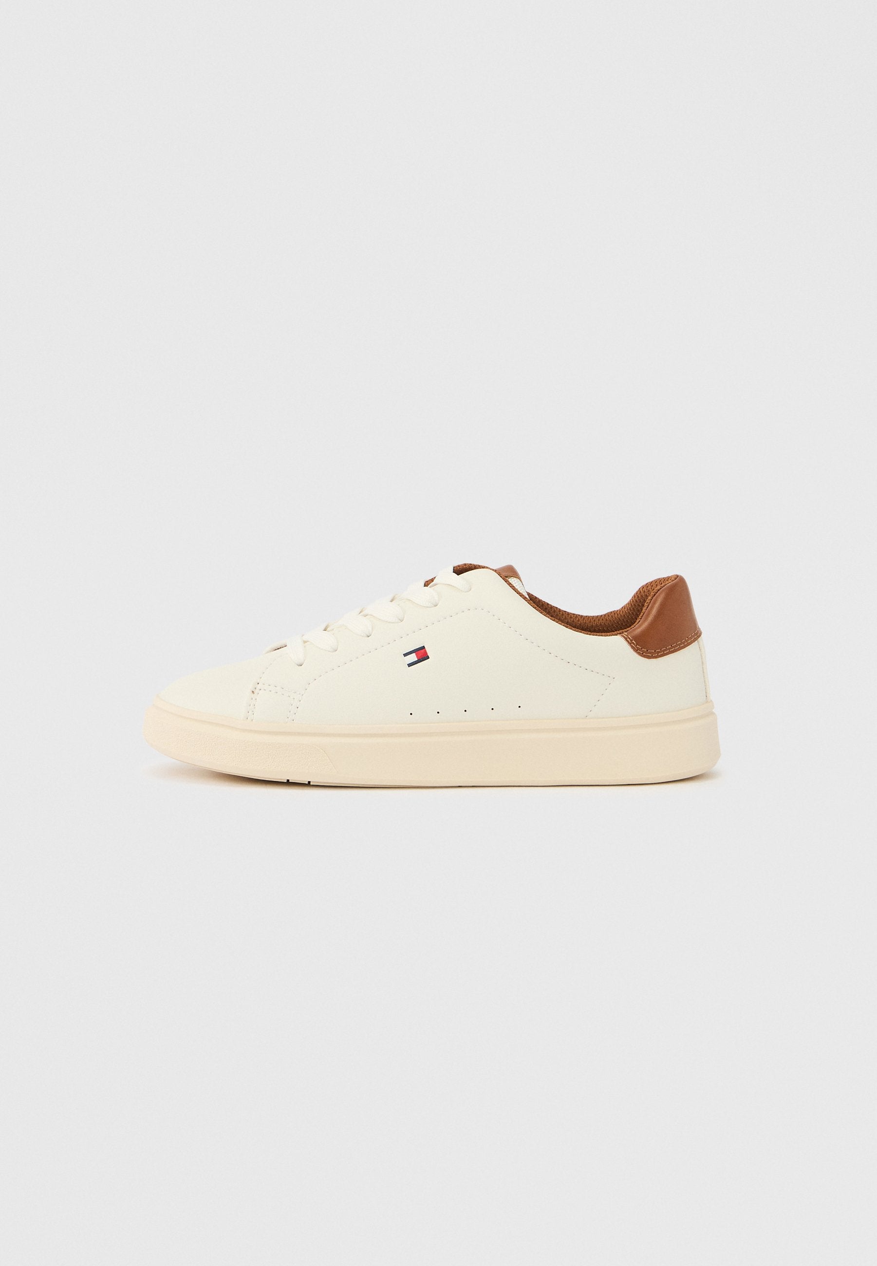 COOPER UNISEX - Trainers - off white/cognac
