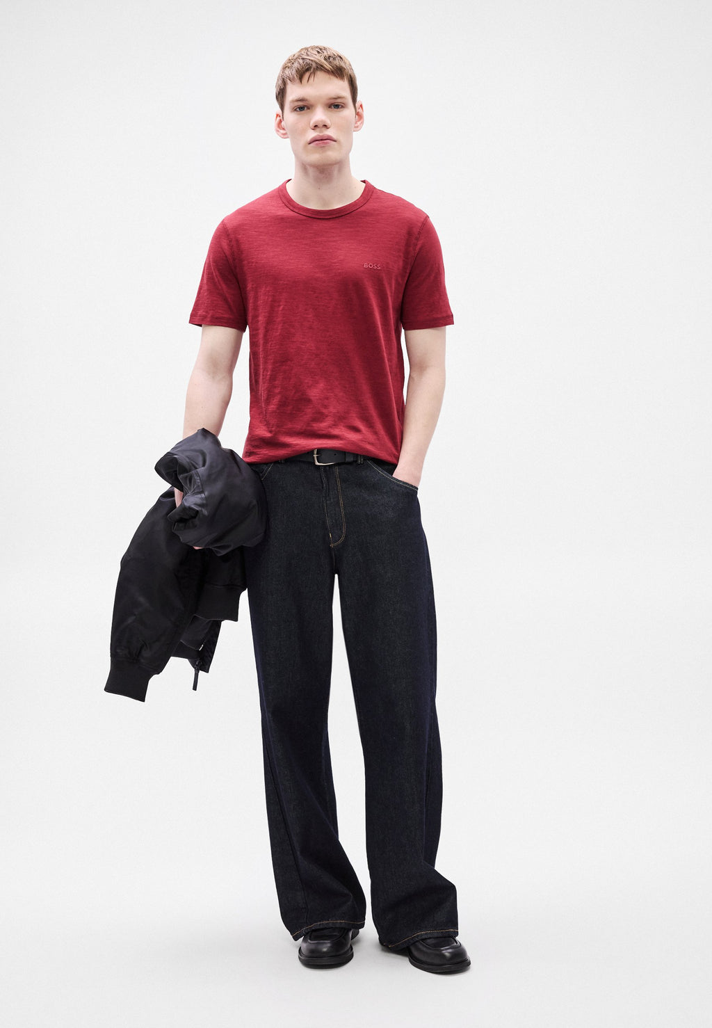 TEGOOD - Basic T-shirt - dark red