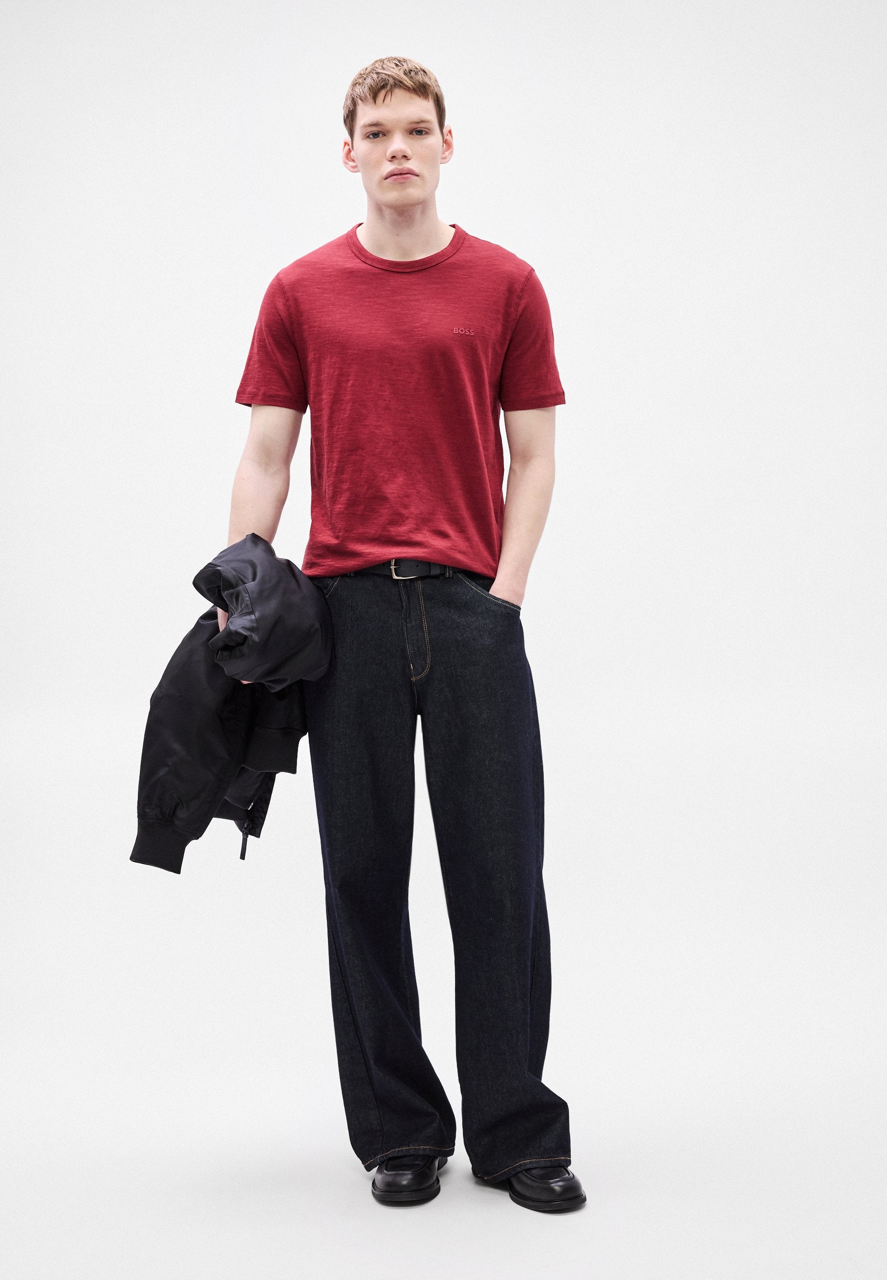 TEGOOD - Basic T-shirt - dark red