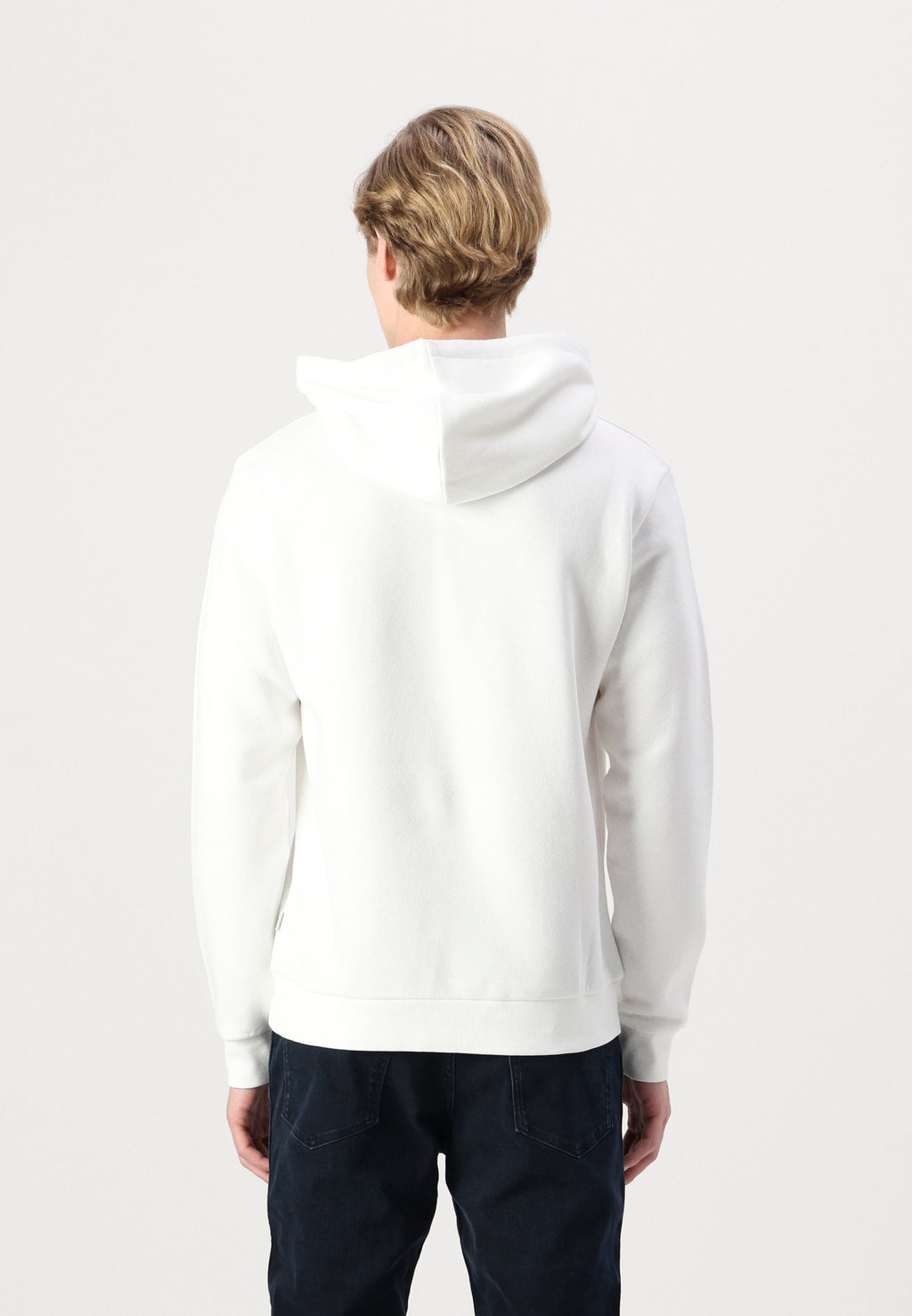 Plain - Hoodie - cloud dancer