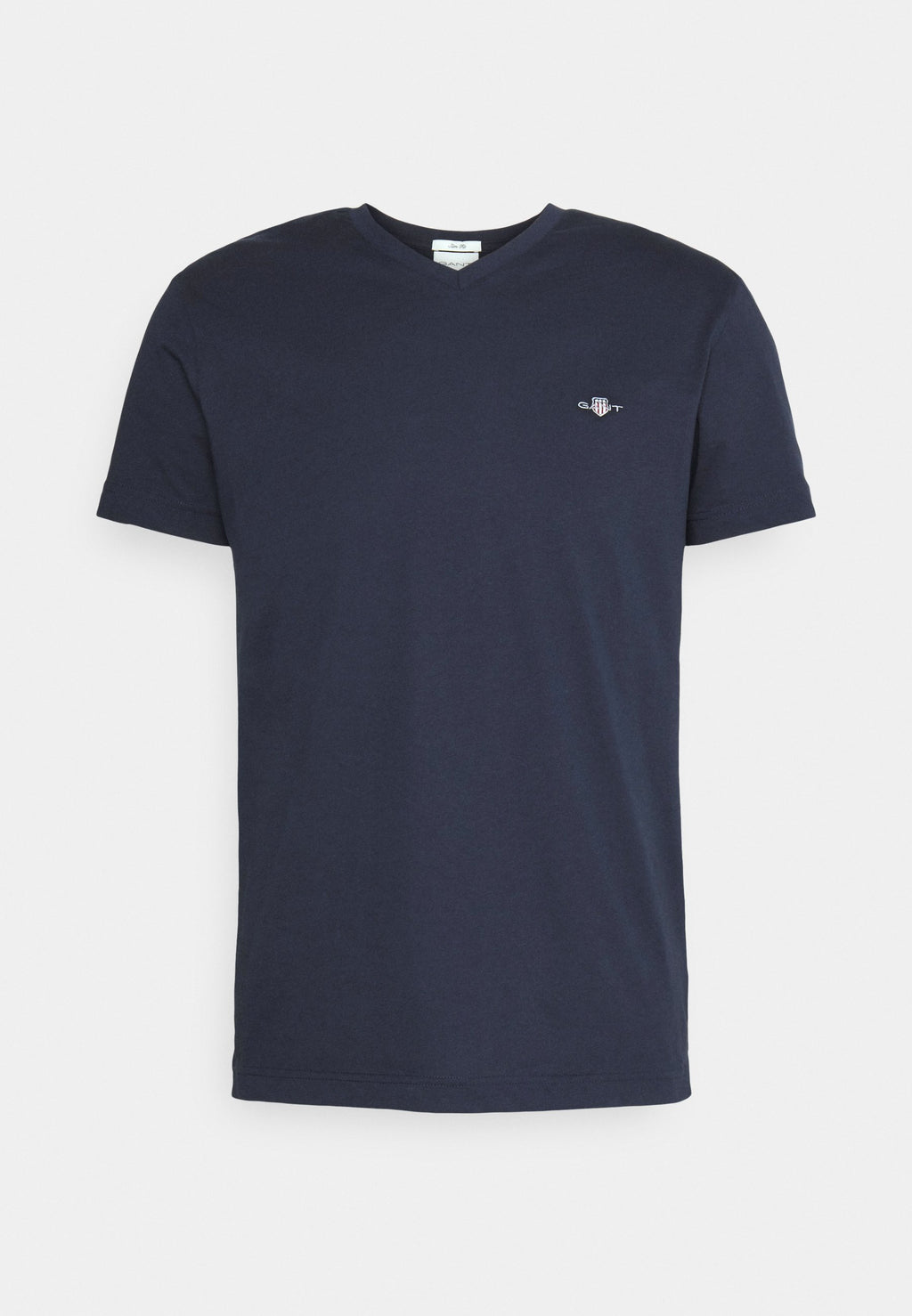SHIELD V NECK - Basic T-shirt - evening blue