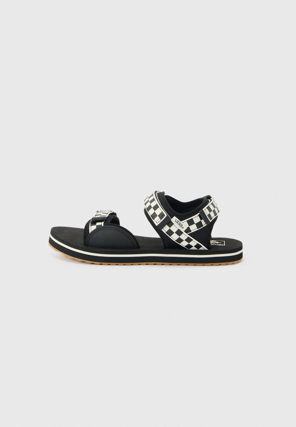 TRI LOCK - Sandals - black/marshmallow