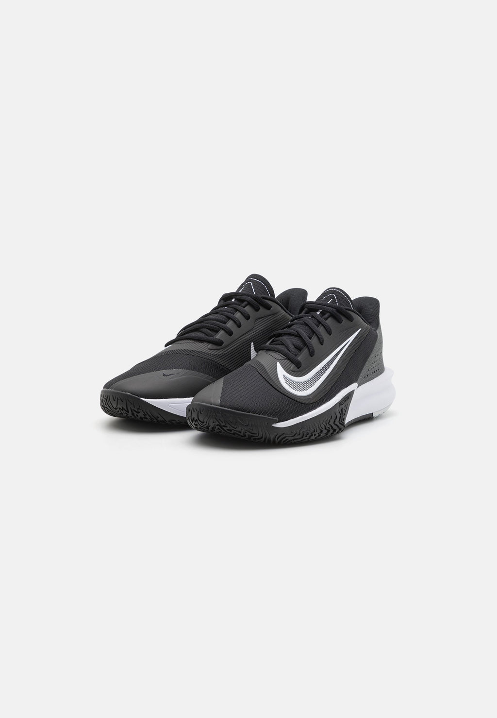 PRECISION 7 - Basketball shoes - black/white/iron grey/smoke grey
