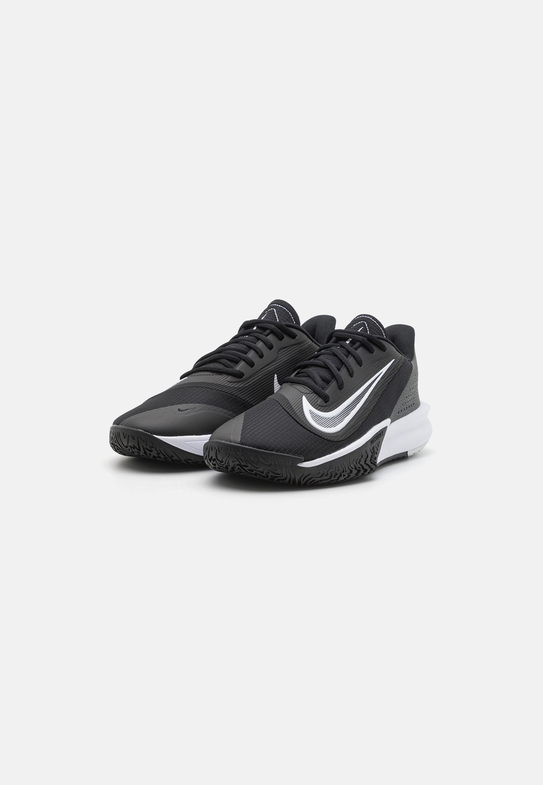 PRECISION 7 - Basketball shoes - black/white/iron grey/smoke grey