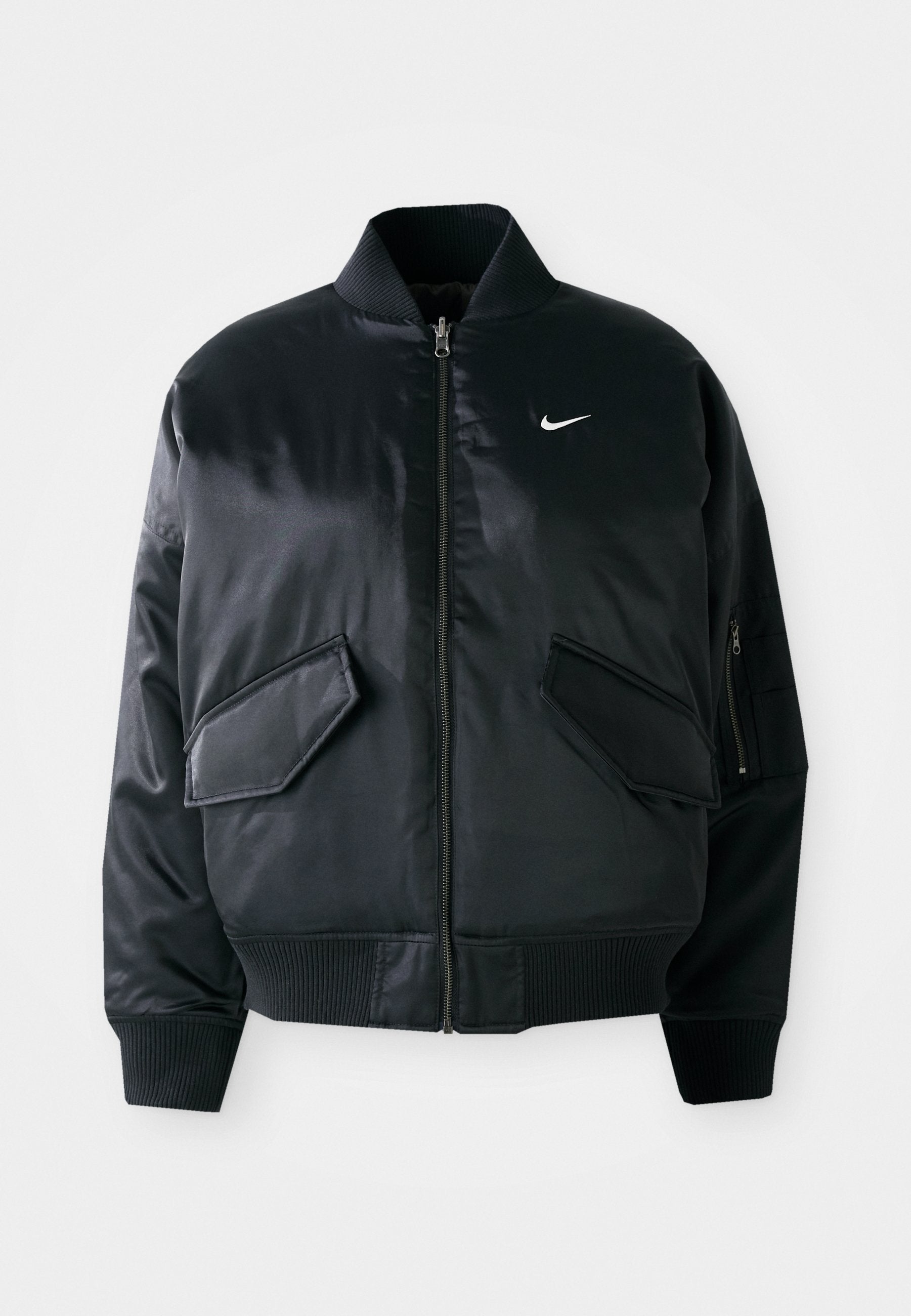 Bomber Jacket - black/medium ash/sail