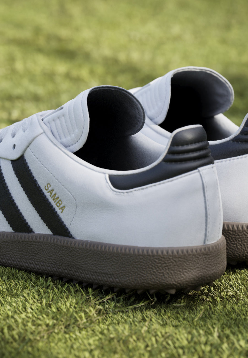 SAMBA GOLF UNISEX - Golf shoes (without spikes) - ftwrwhite coreblack gum