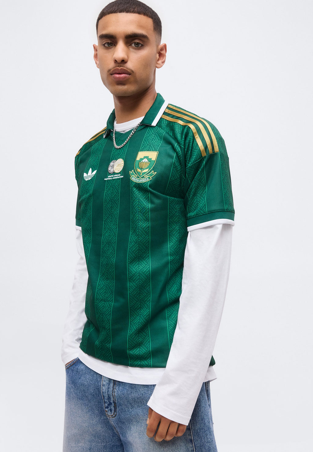 AFRIQUE DU SUD 26 AWAY REPLICA - Maillot de football - team dark green/team green