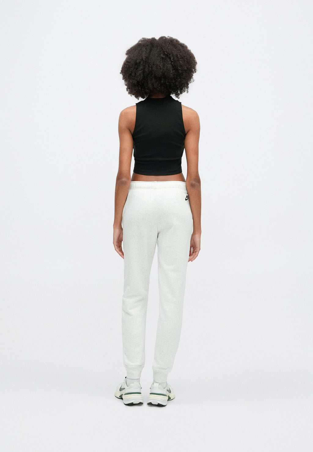 CLUB PANT - Tracksuit bottoms - birch heather/black