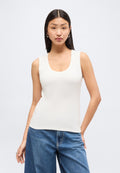 SCOOP TANK - Top - new off white