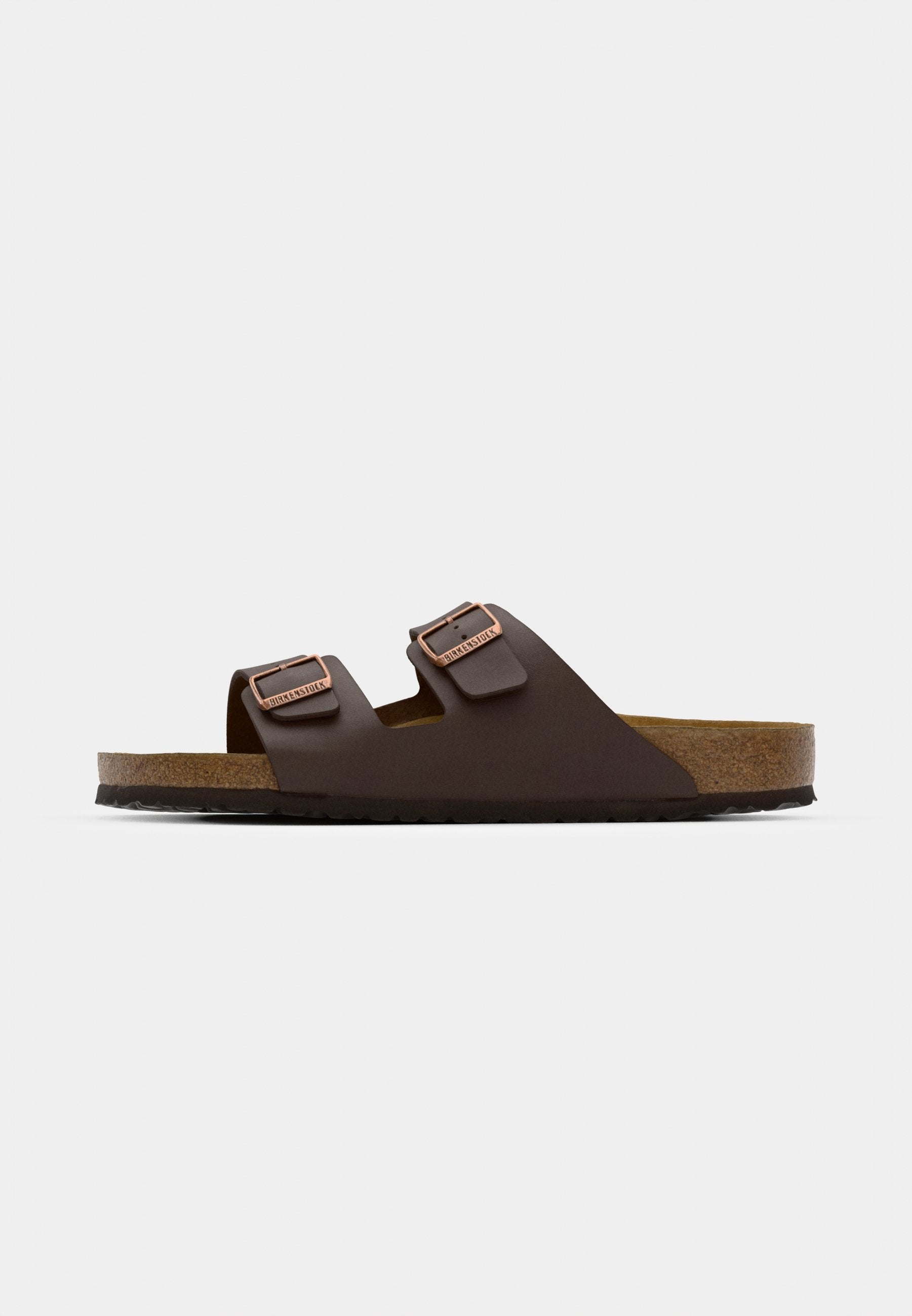 ARIZONA BF DARK BROWNN - REGULAR - Sandals - dark brown