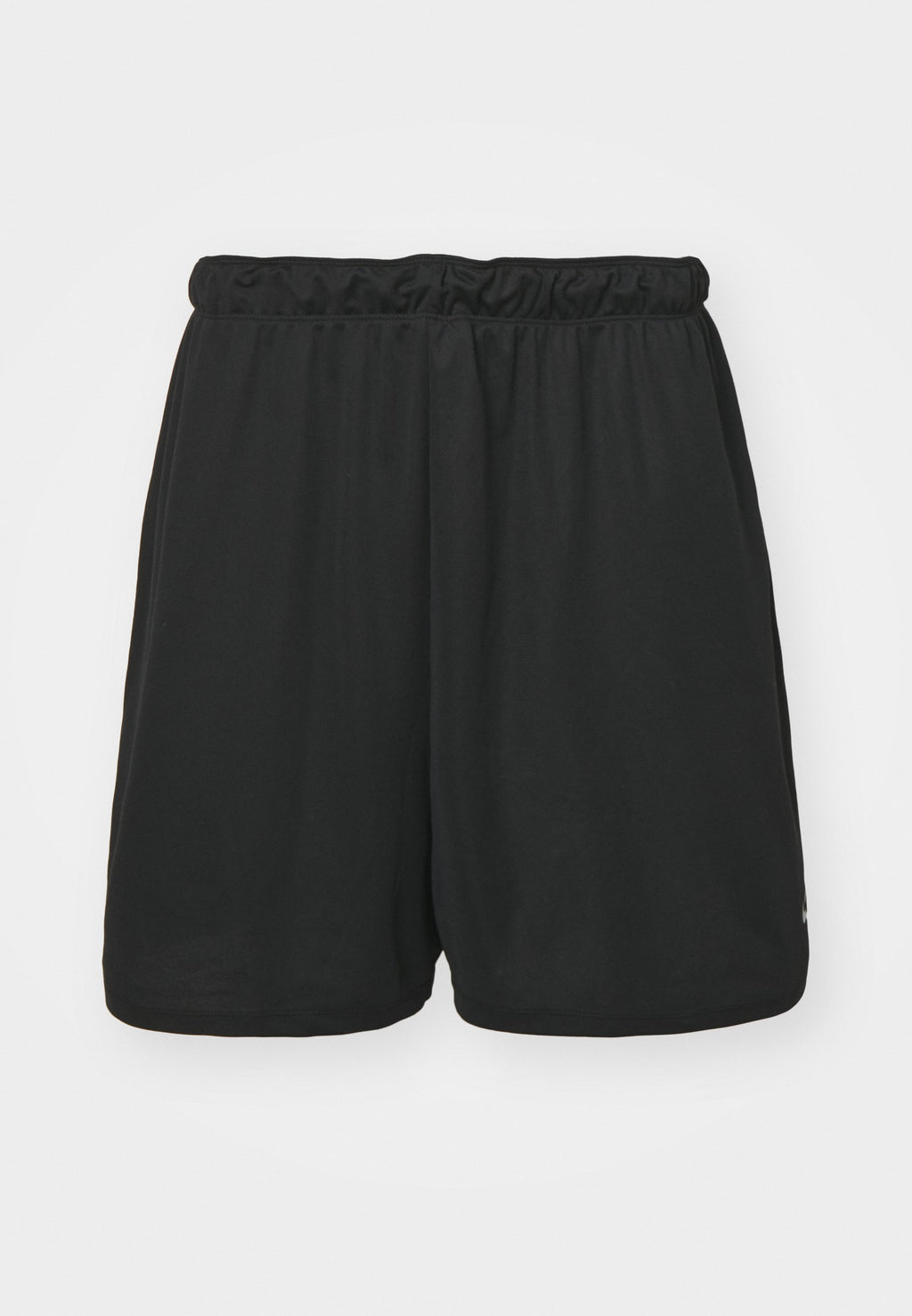 ATTACK PLUS - Short de sport - noir/blanc/argent réfléchissant