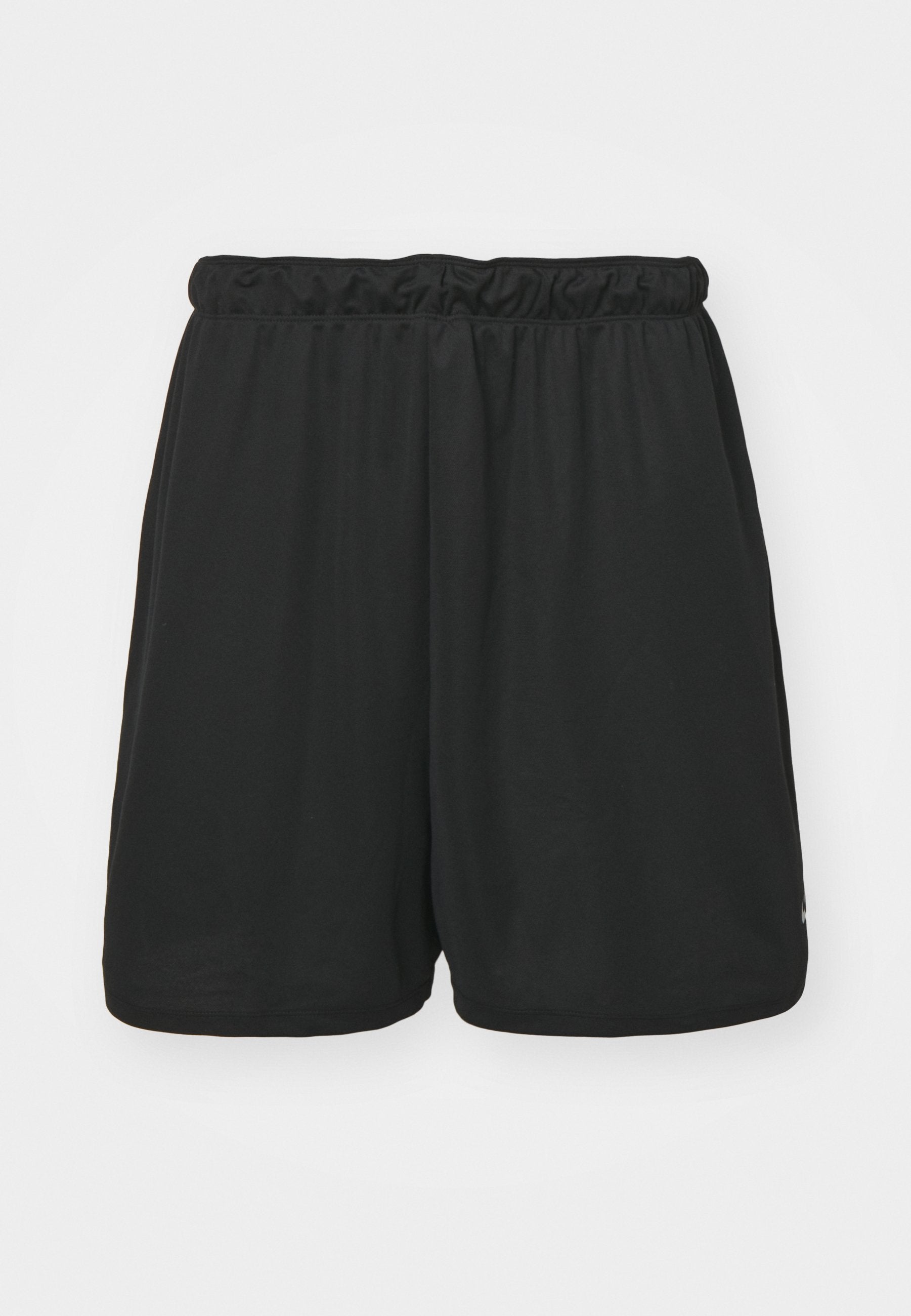 ATTACK PLUS - Short de sport - noir/blanc/argent réfléchissant