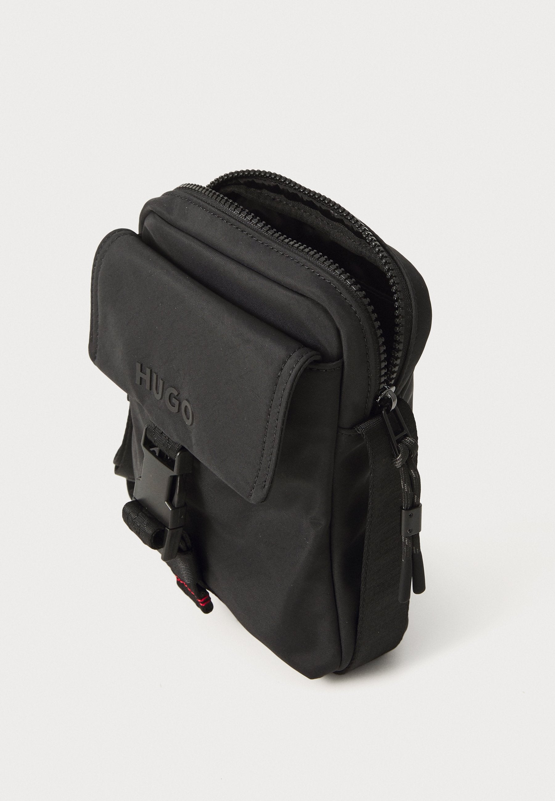 MARSEL ZIP - Cross body bag - black