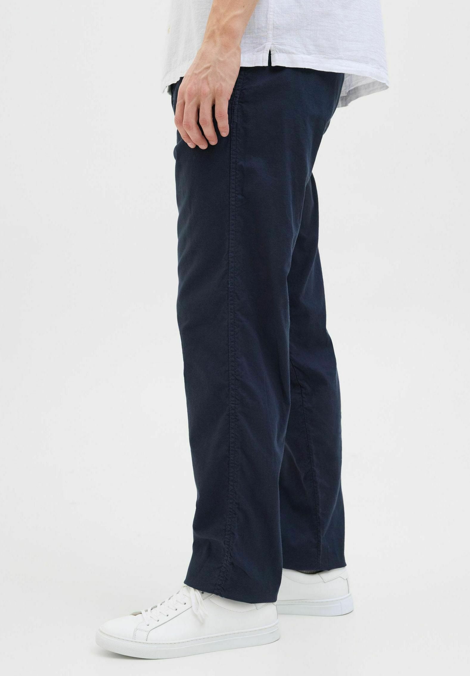 Joggers Relaxed Fit - Trousers - dark navy