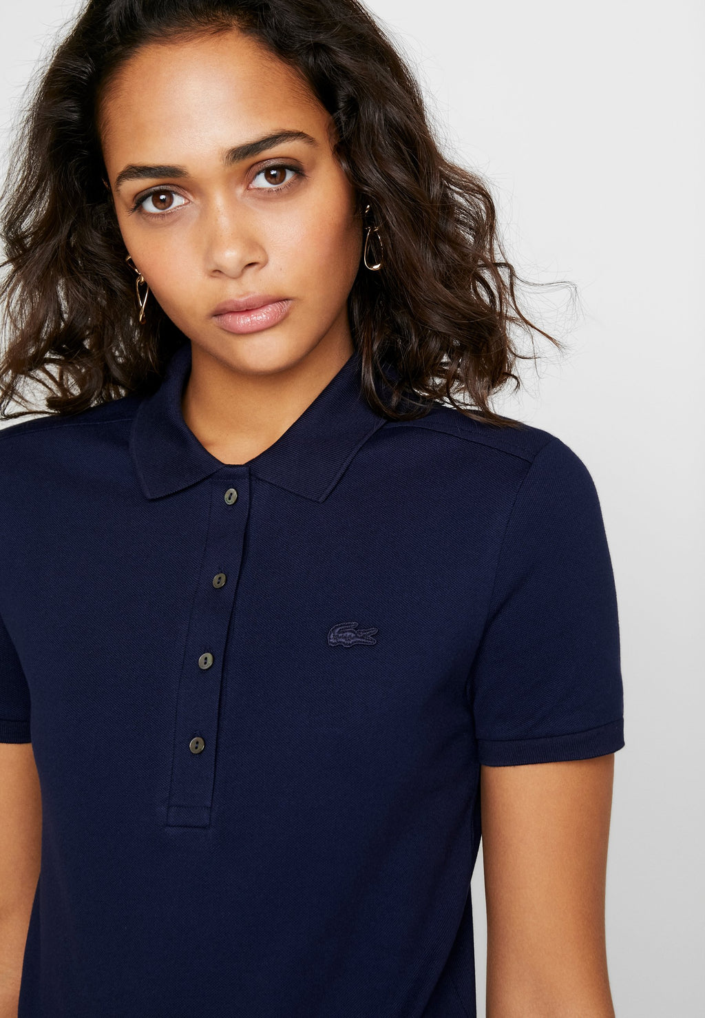 POLO DRESS - Day dress - navy blue
