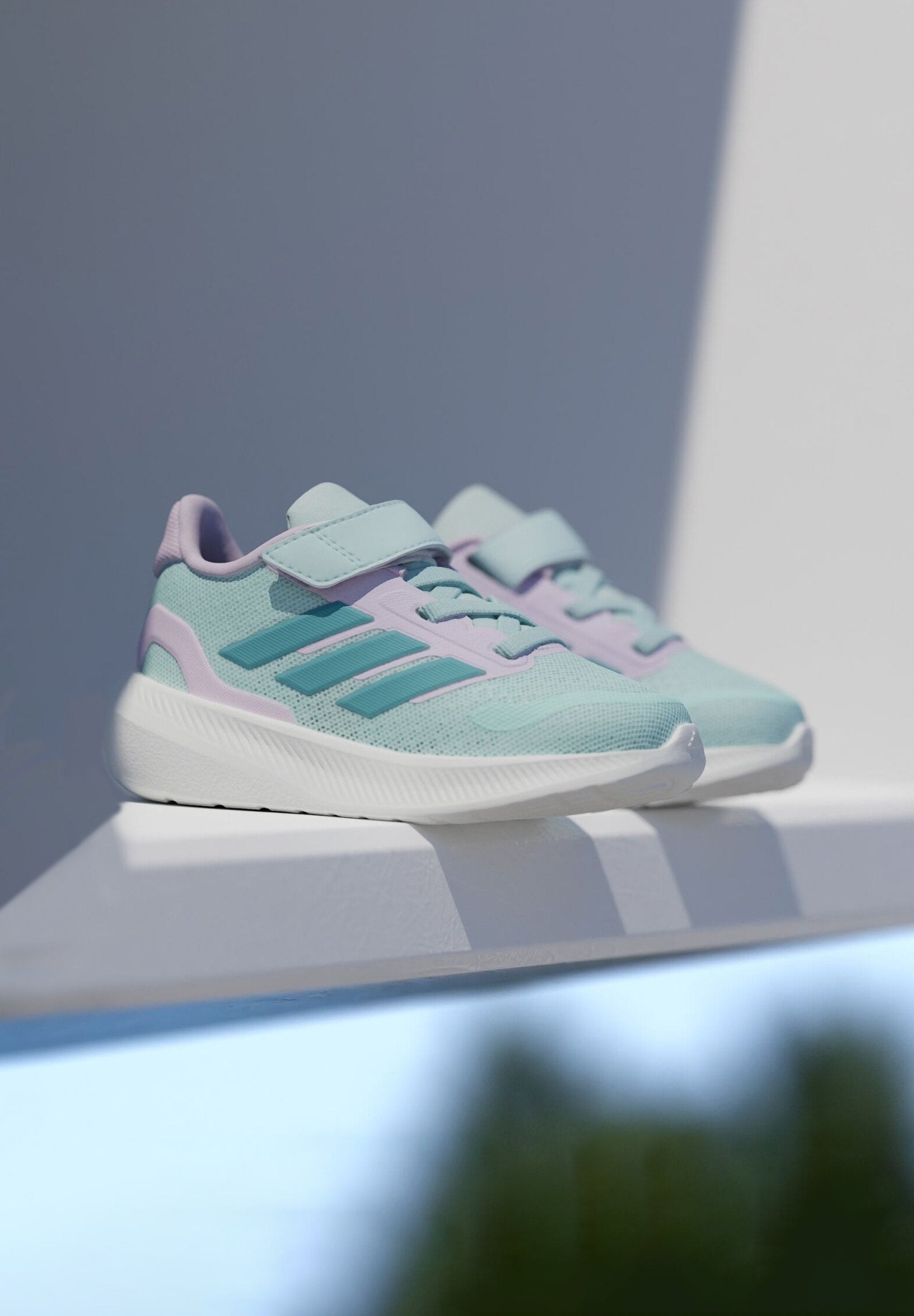 RUNFALCON 5 EL I - Road running shoes - halo mint/mint ton/ice lavender